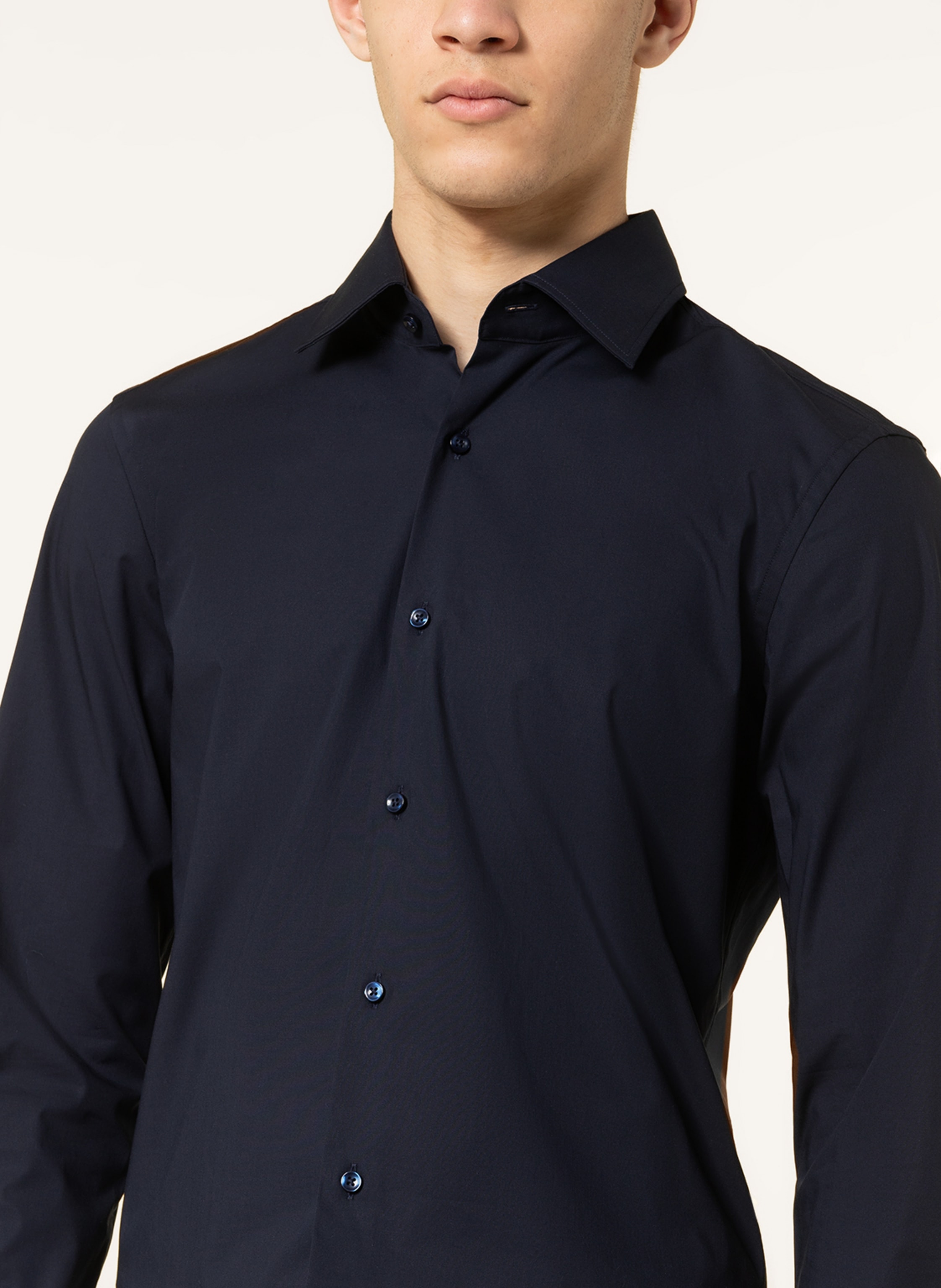 Thumbnail - Boss Hemd Hank Slim Fit blau