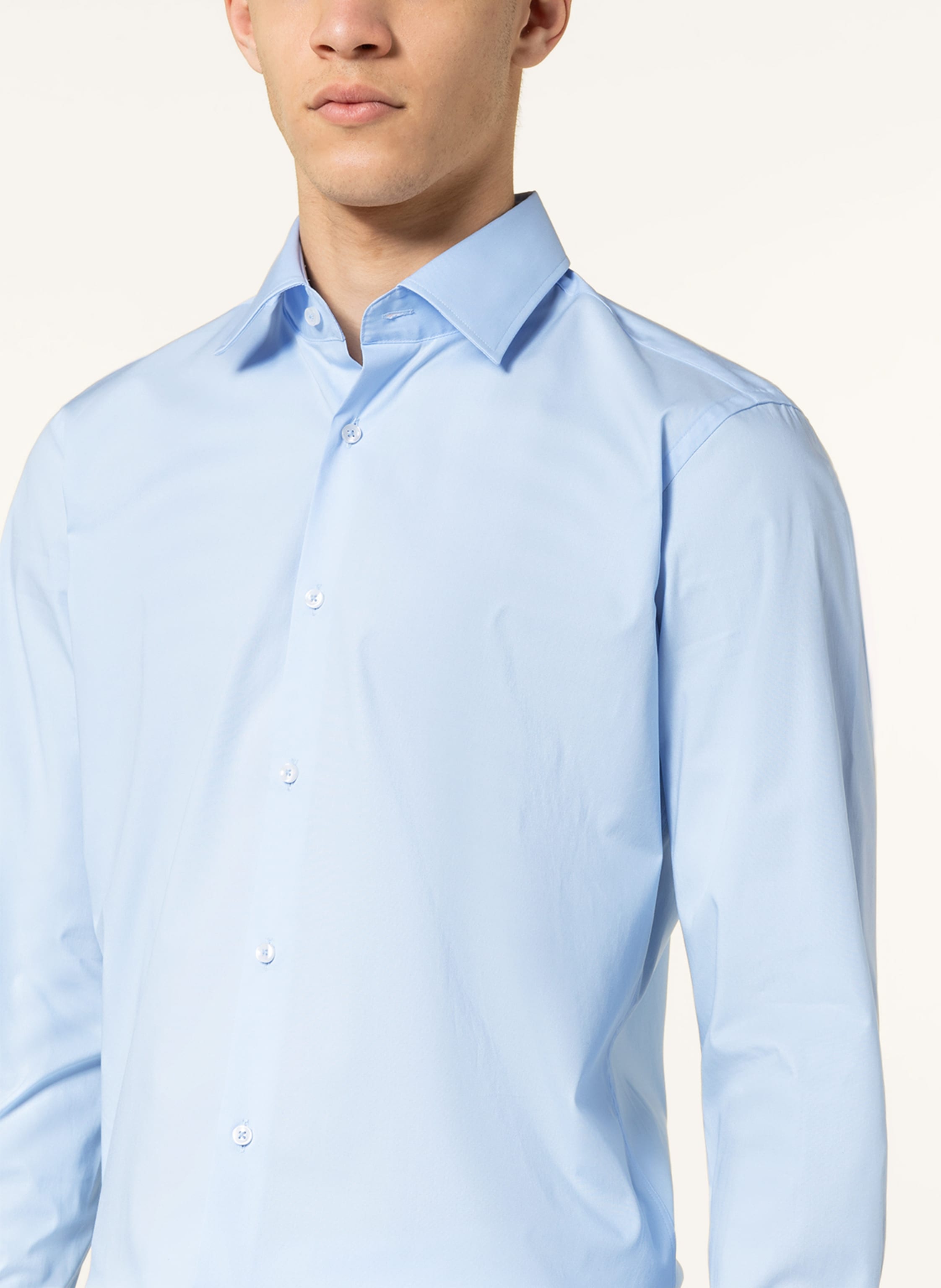 Thumbnail - Boss Hemd Hank Slim Fit blau