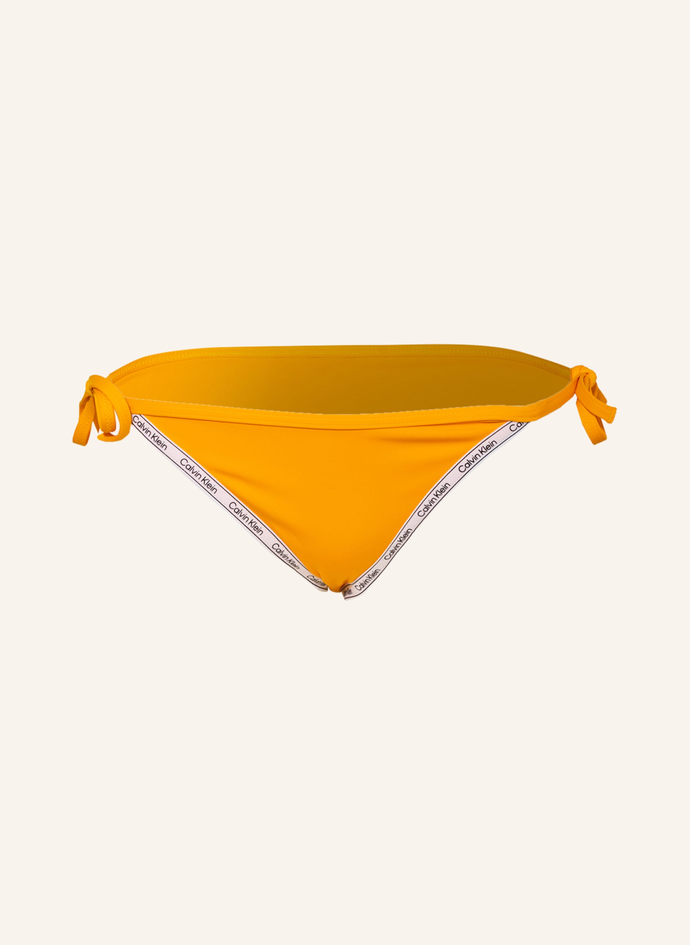 Calvin klein yellow bikini top