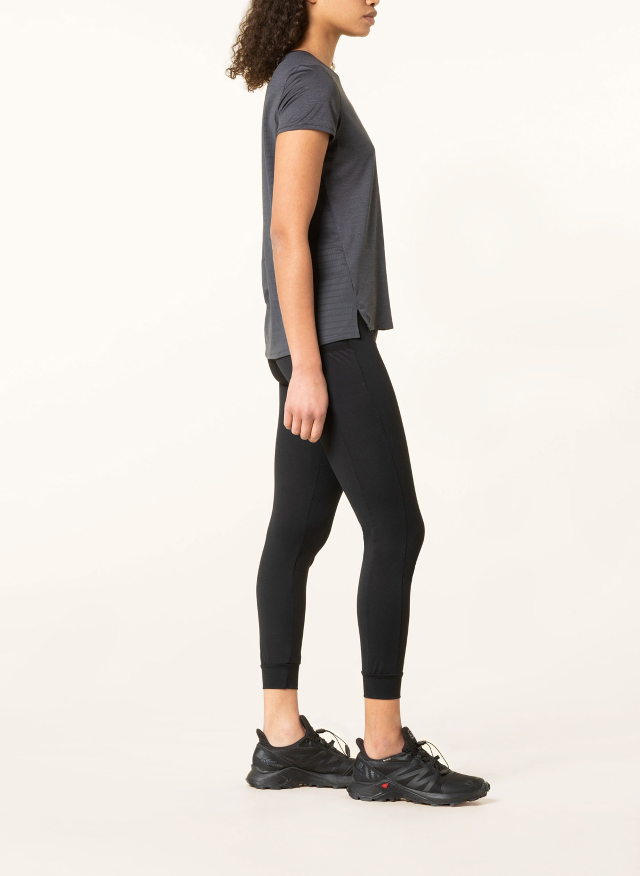 Thumbnail - Me°Ru' 7/8-Outdoor-Tights Hollis schwarz