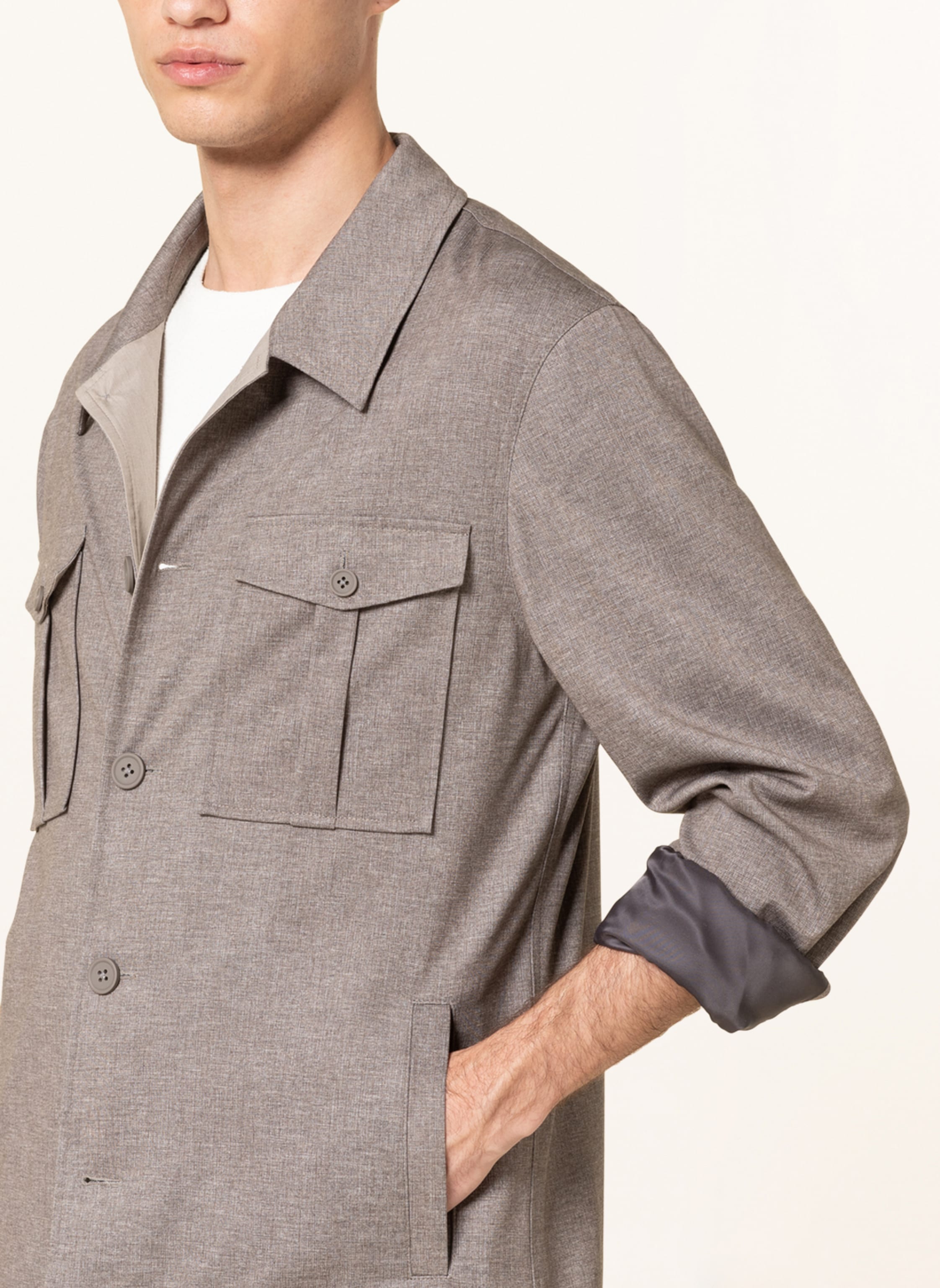 Thumbnail - Paul Overshirt braun