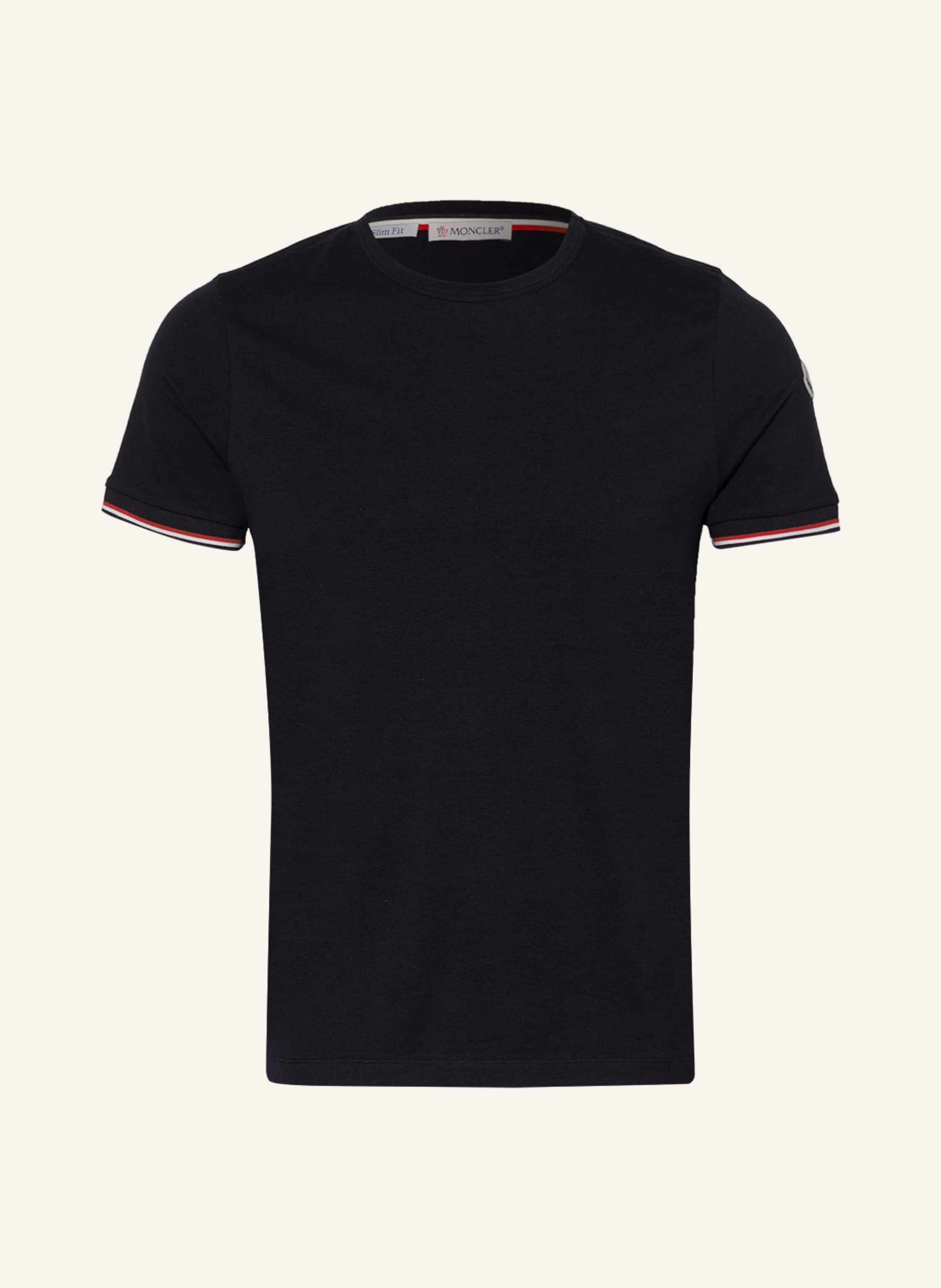 MONCLER T shirt in dark blue