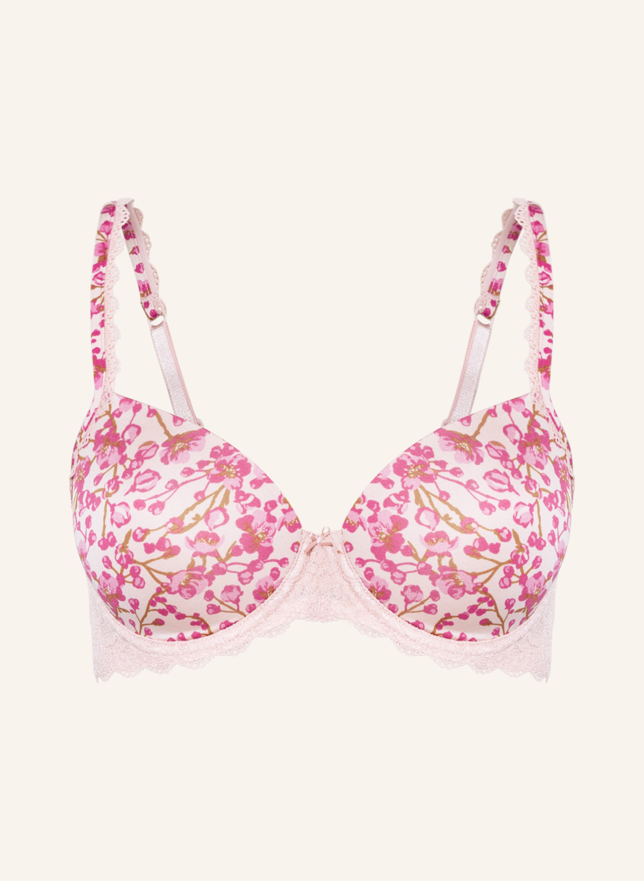 Soft spacer bra Serie Amorous Colour white