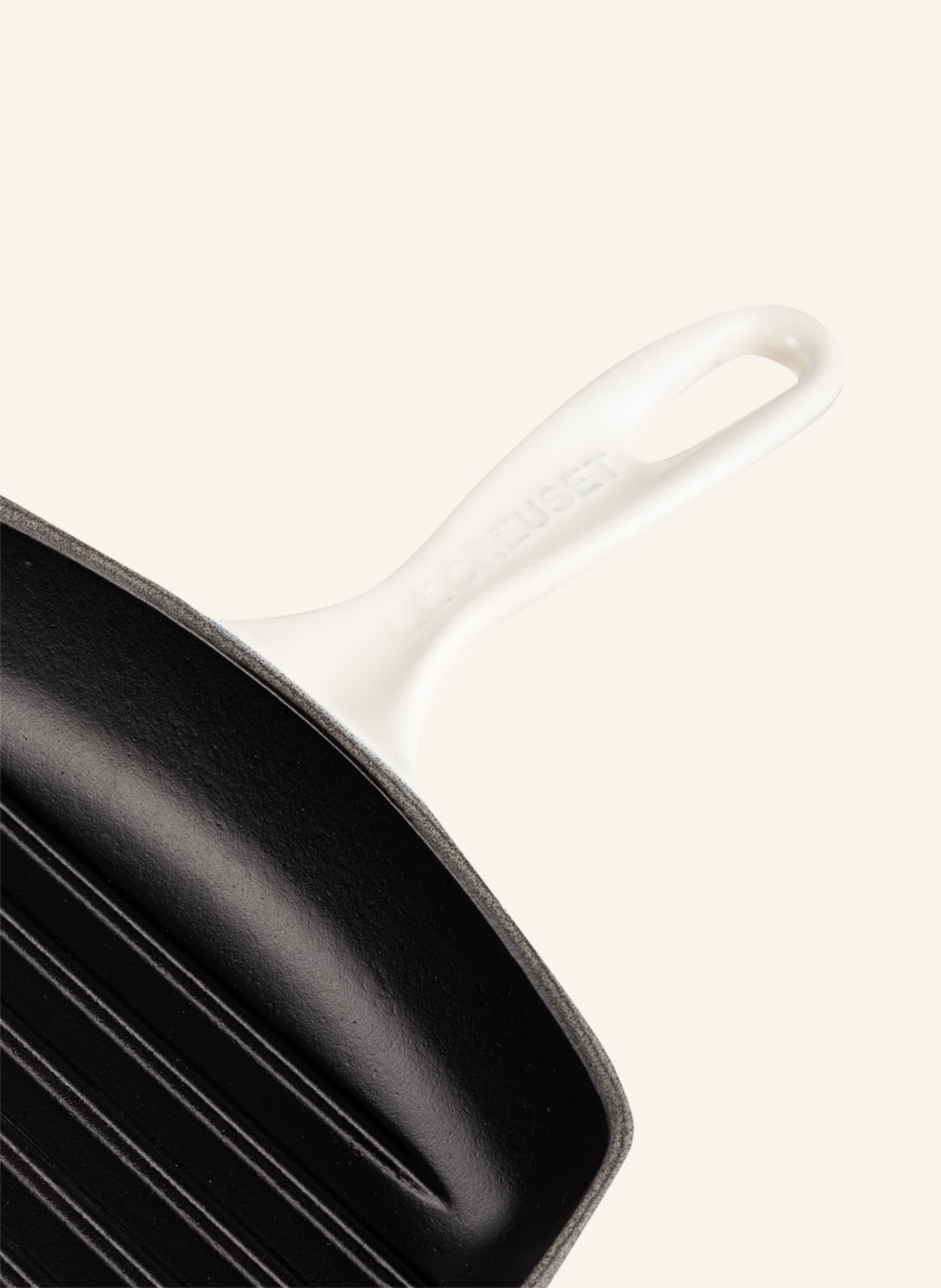 Thumbnail - Le Creuset Grillpfanne Signature weiss