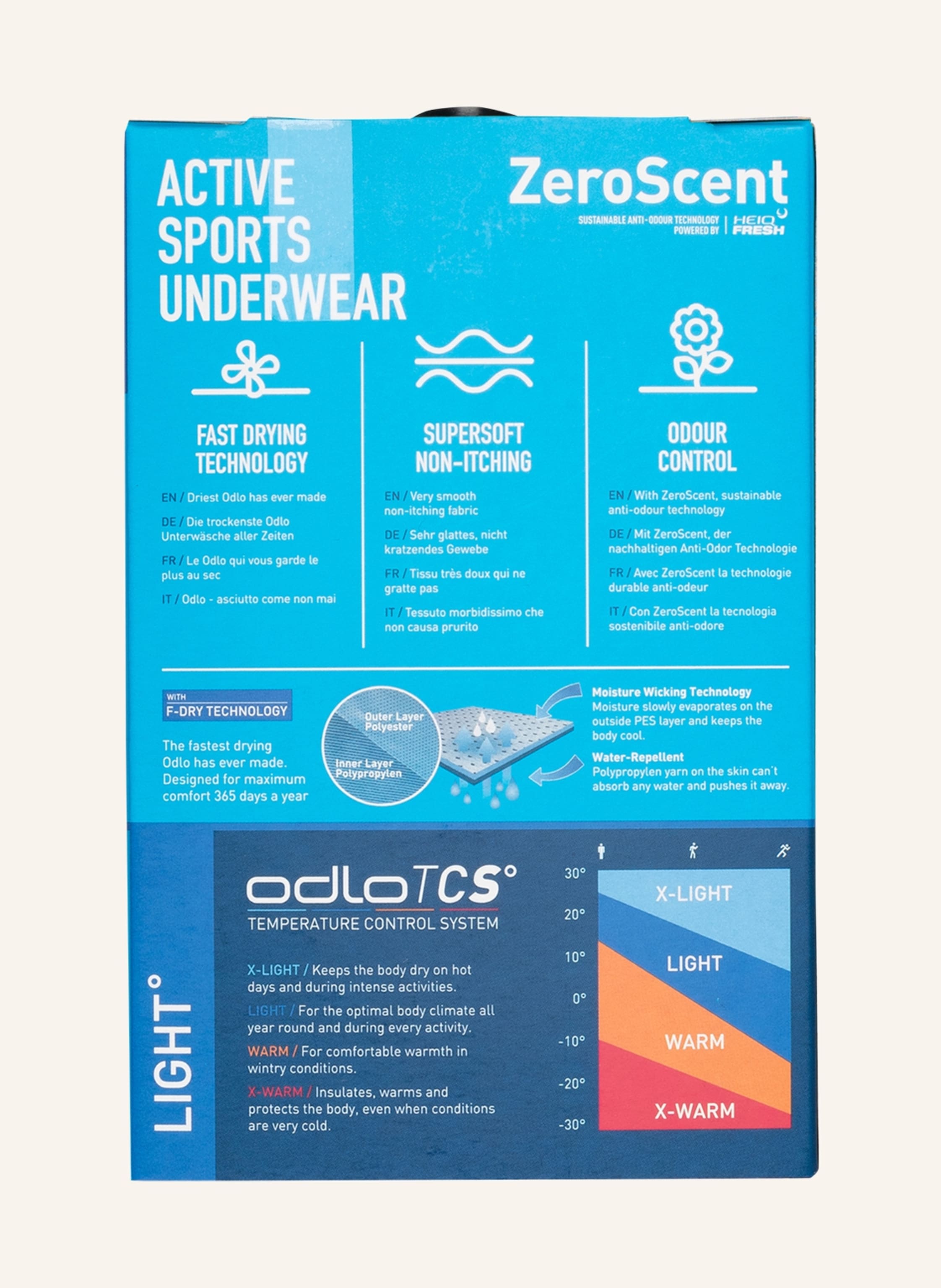 Thumbnail - Odlo Funktionswäsche-Unterhemd Active F-Dry Light Eco weiss