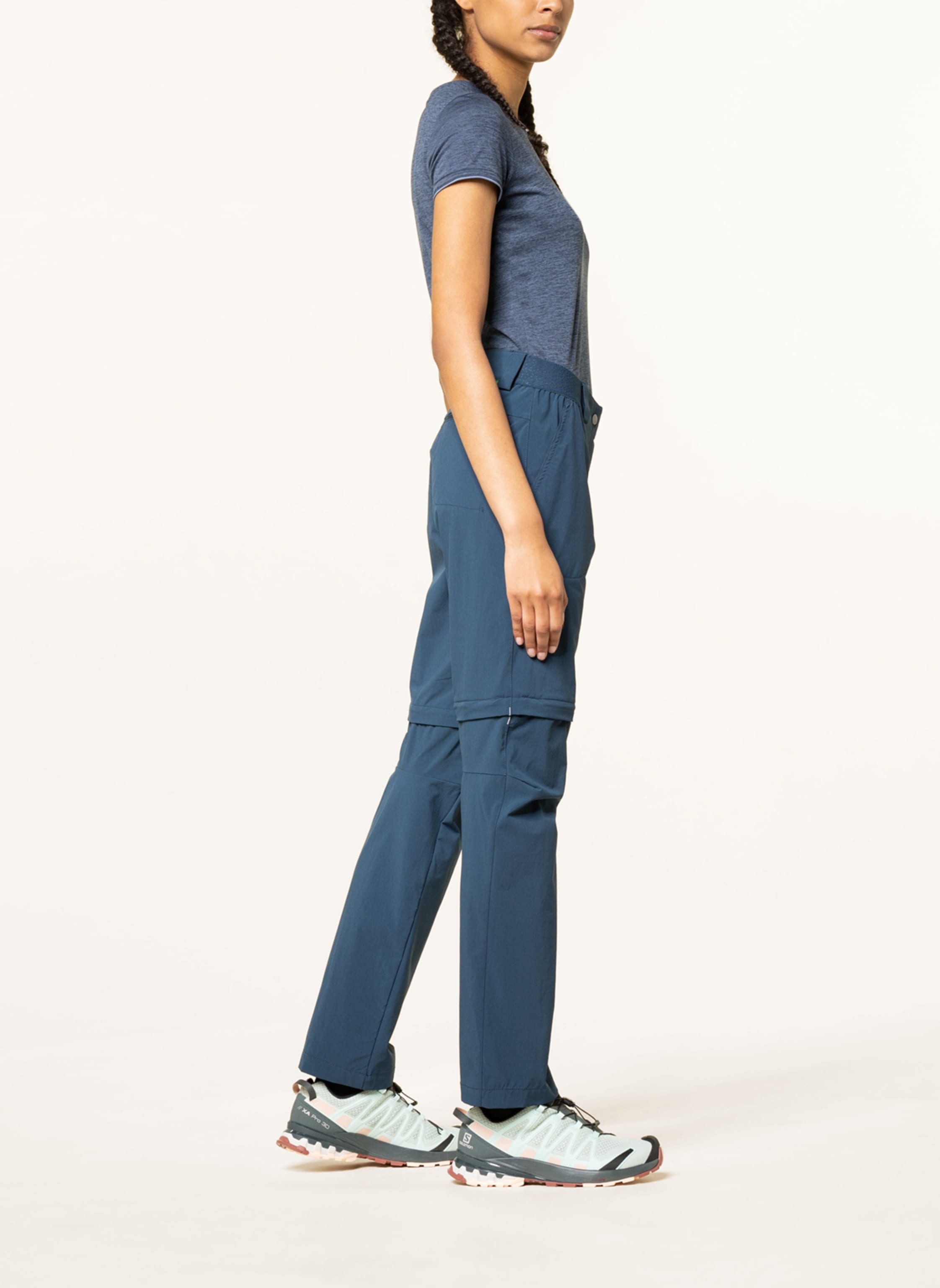 Thumbnail - Vaude Zipp-Off-Hose Farley Ii blau