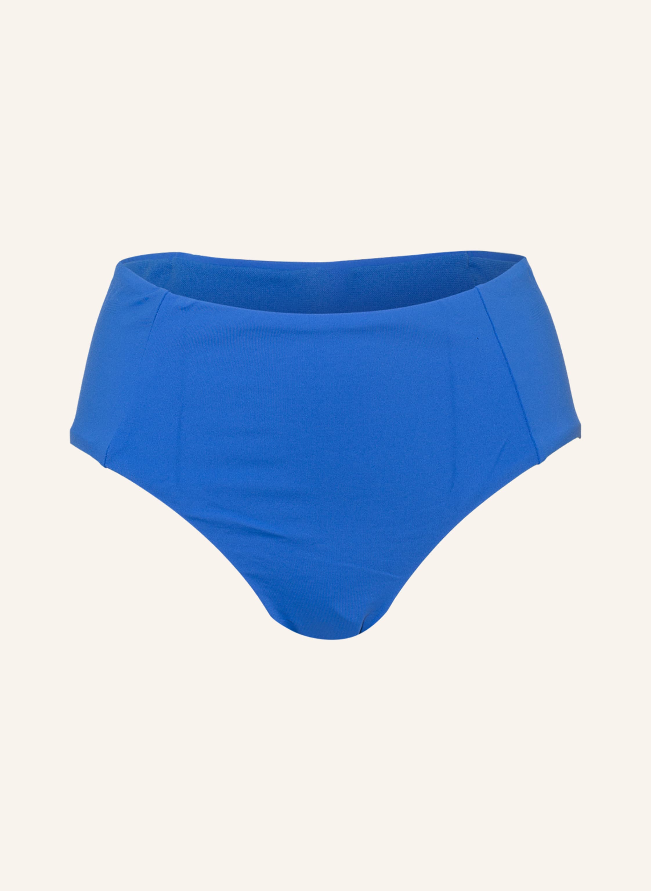Hot Stuff High-Waist-Bikini-Hose in blau
