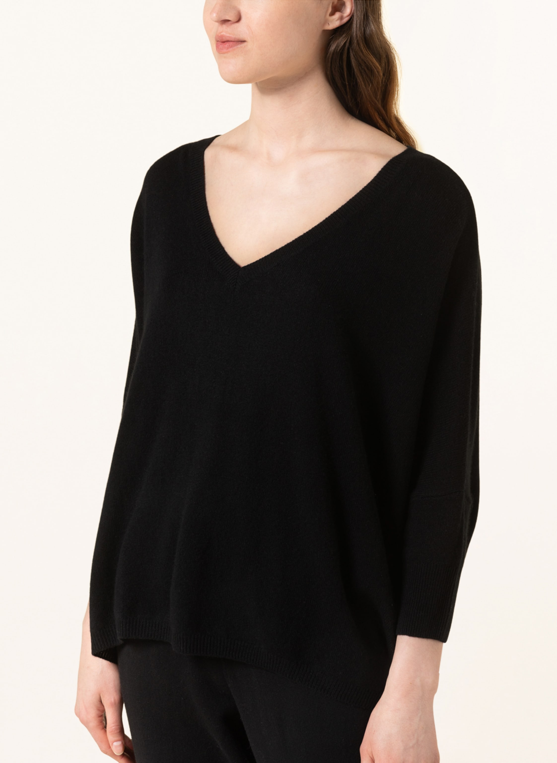 Thumbnail - Kujten Cashmere-Pullover Minie schwarz