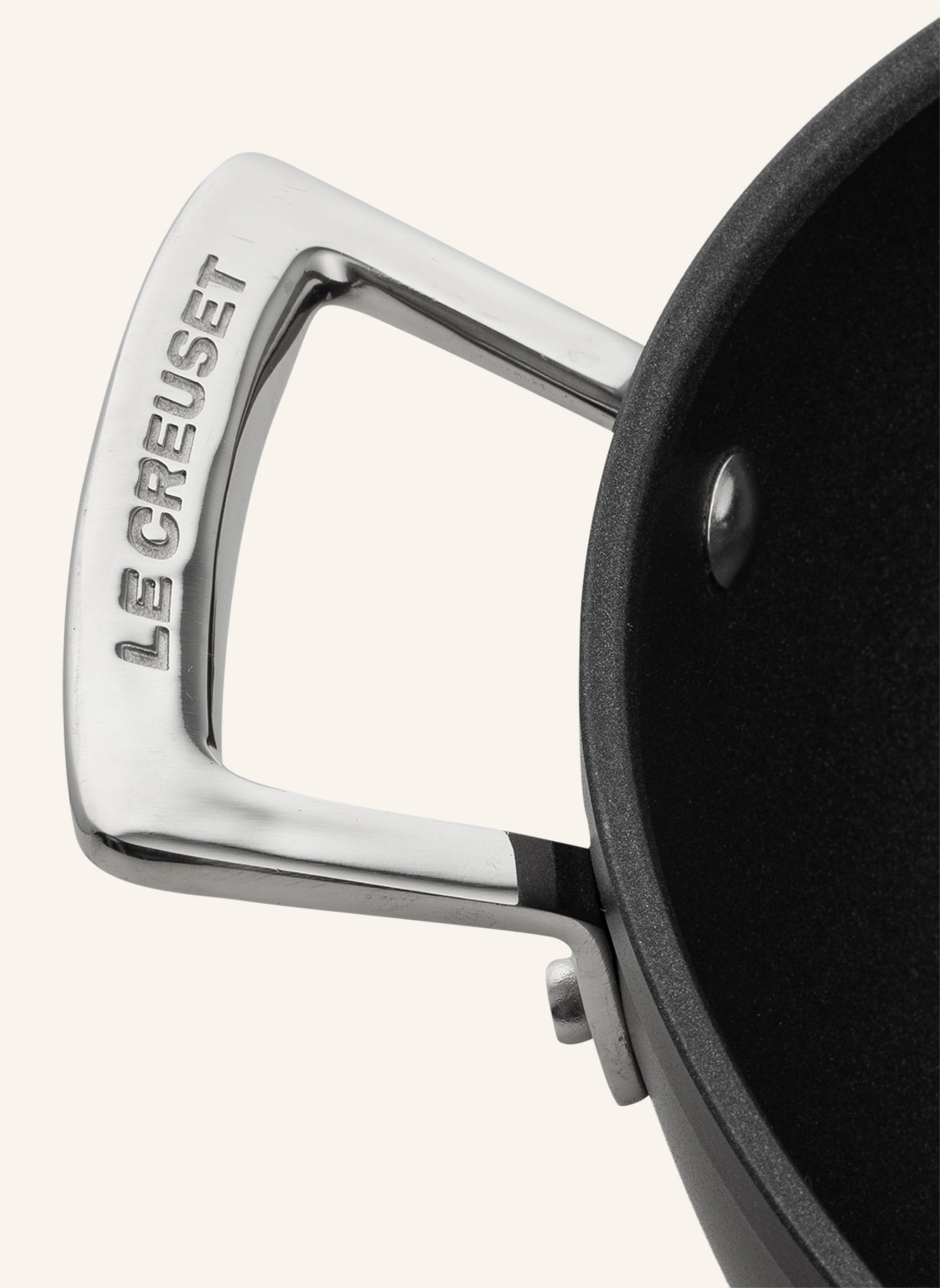Thumbnail - Le Creuset Wok-Pfanne Aluminium Antihaft silber