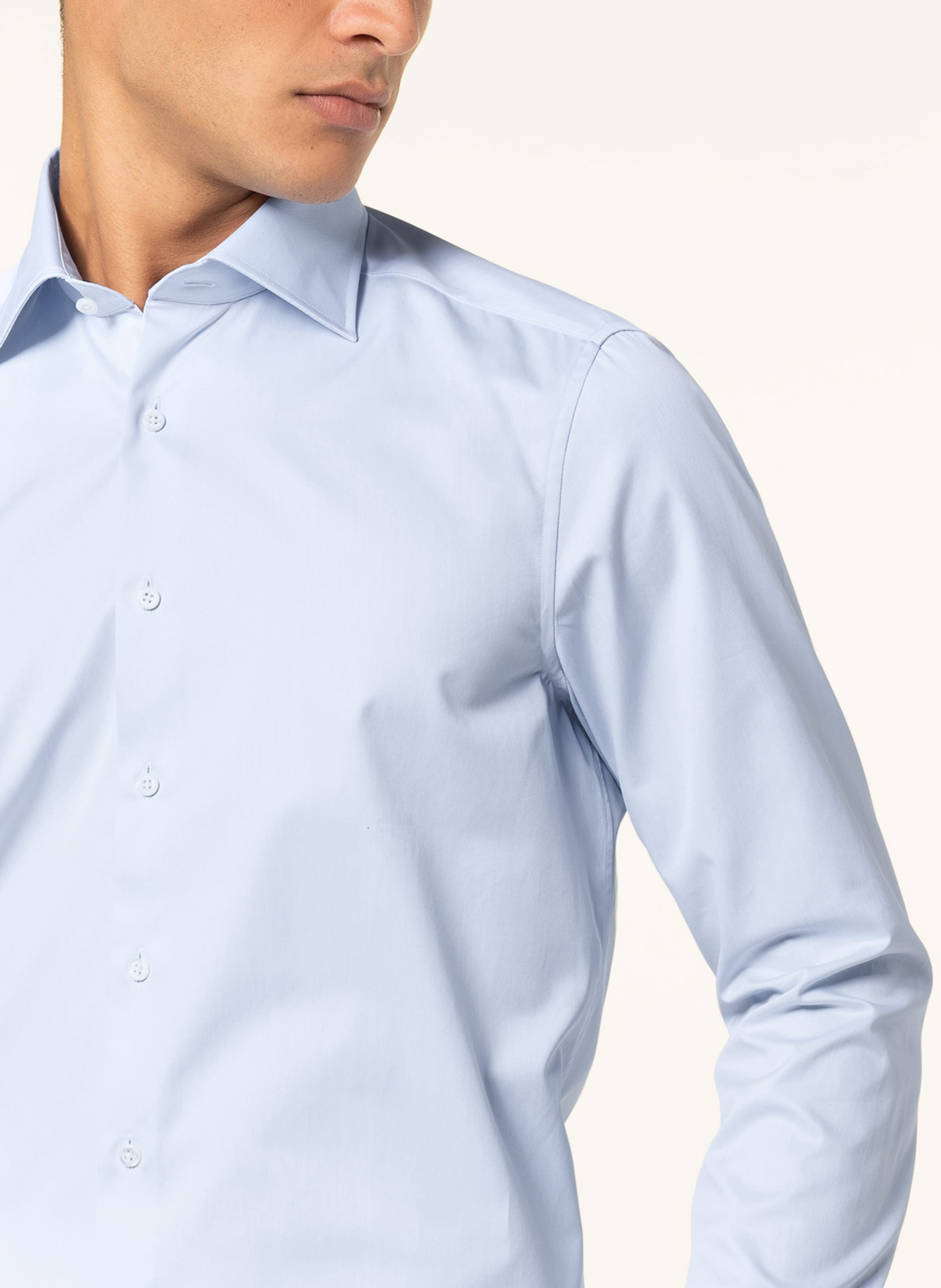 Thumbnail - Stenströms Hemd Slim Line Fit blau