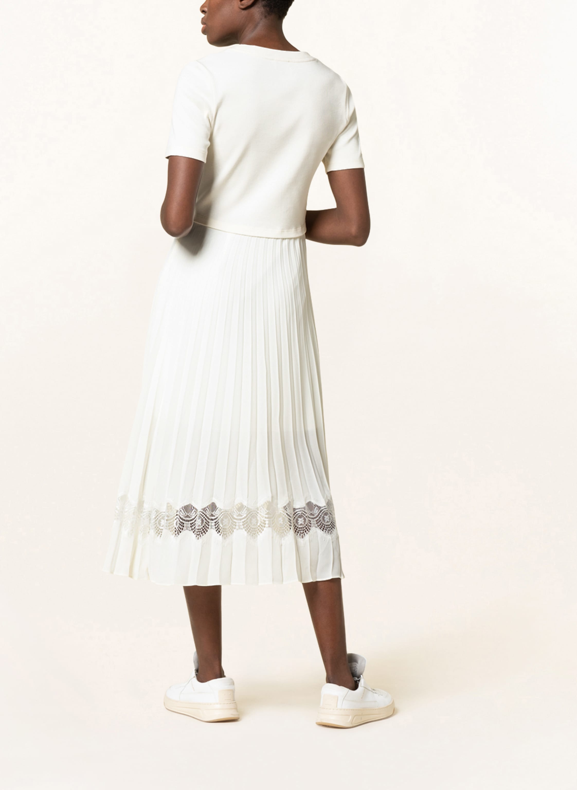 Thumbnail - Claudie Pierlot 2-In-1-Kleid weiss