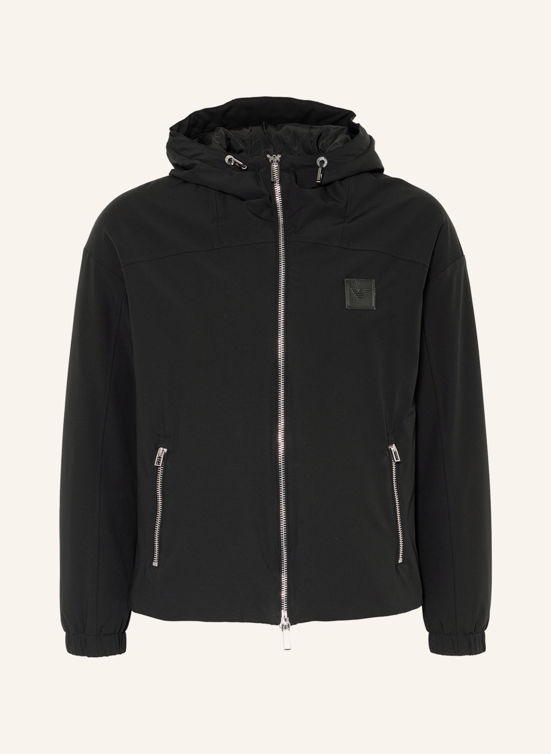 Ea7 packaway new arrivals hooded jacket