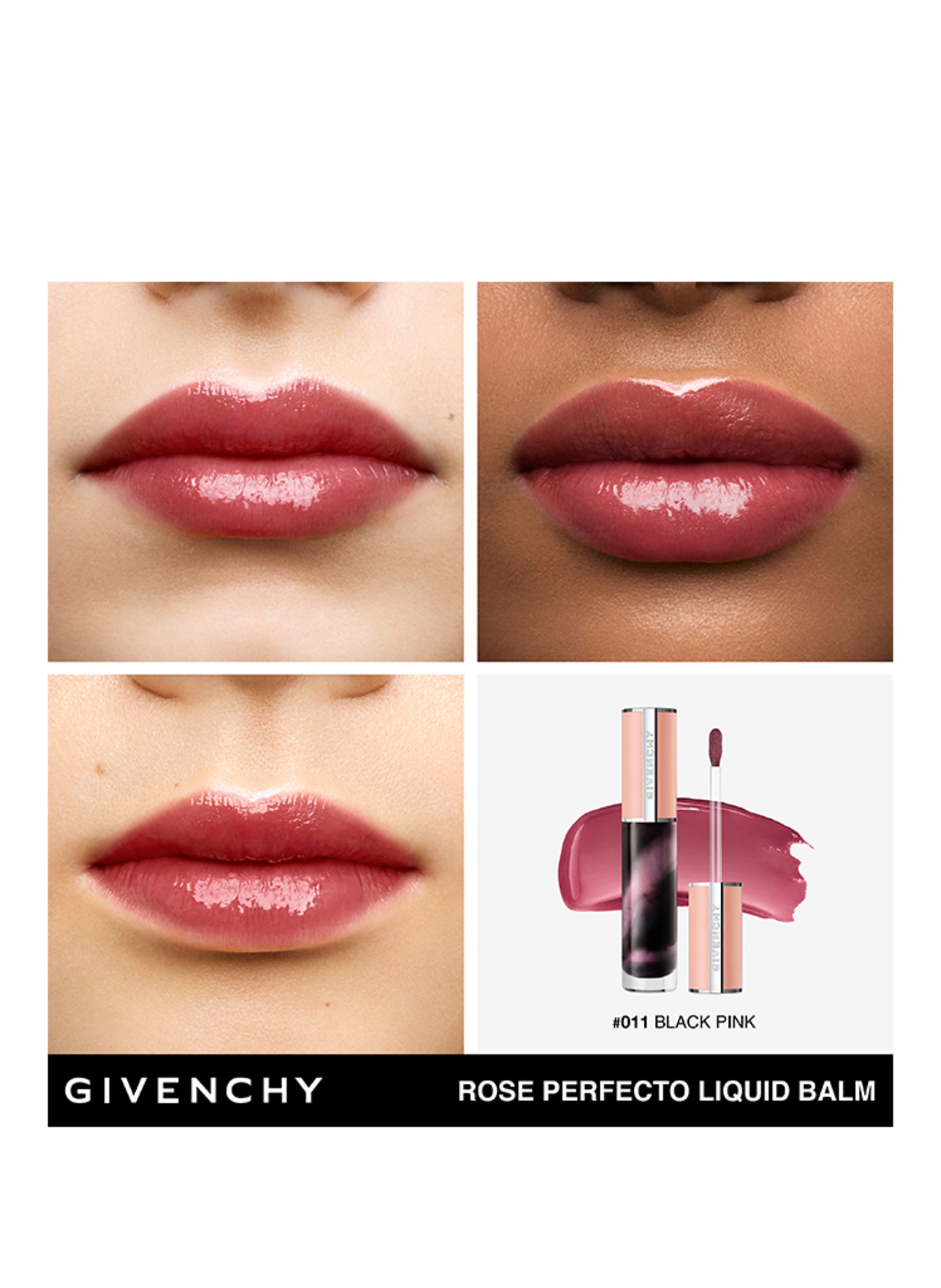 Thumbnail - Givenchy Beauty Rose Perfecto Getönte Lippenpflege
