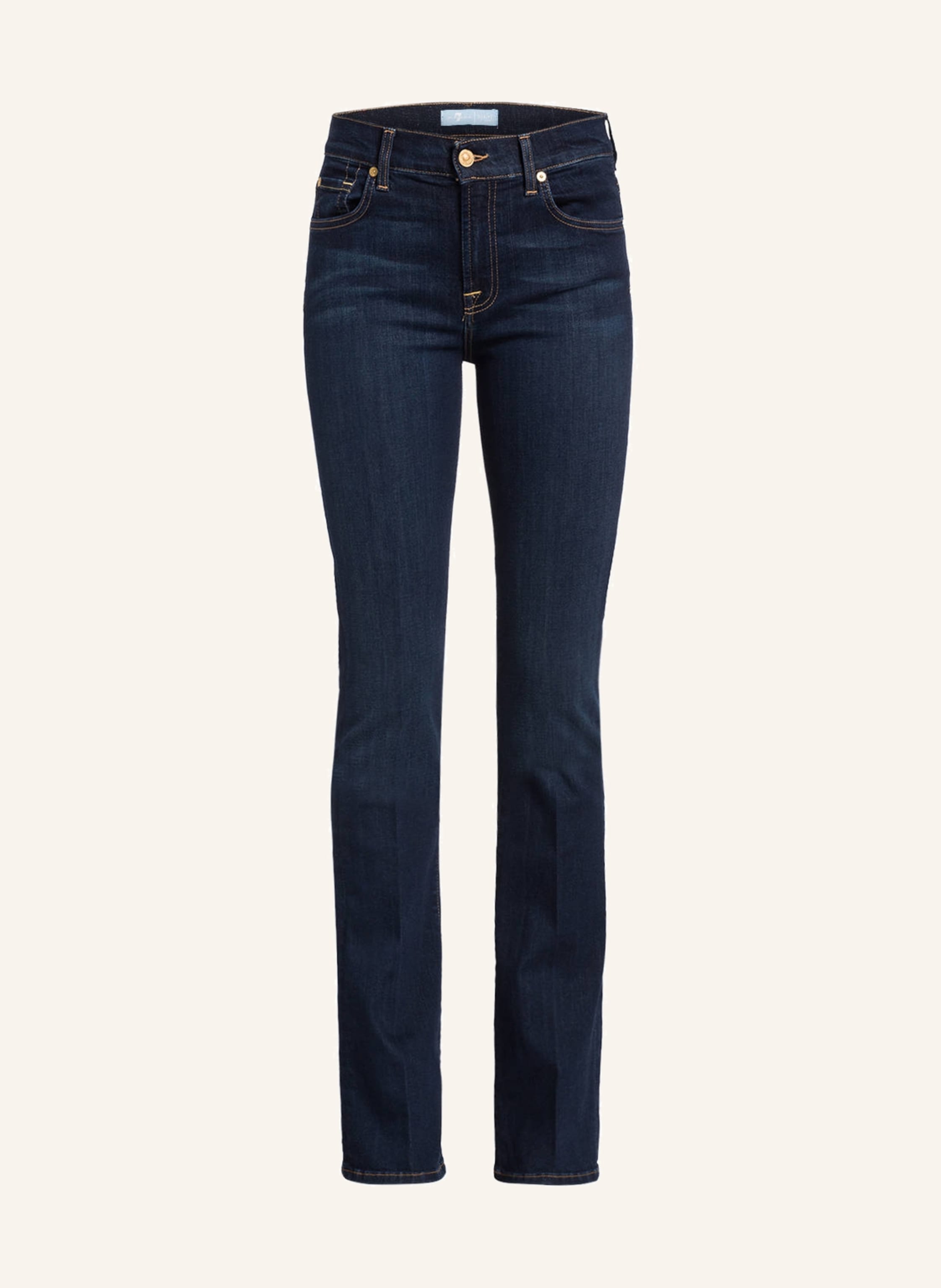 Damen Bekleidung Jeans Bootcut Jeans 7 For All Mankind Baumwolle Andere materialien jeans in Blau 