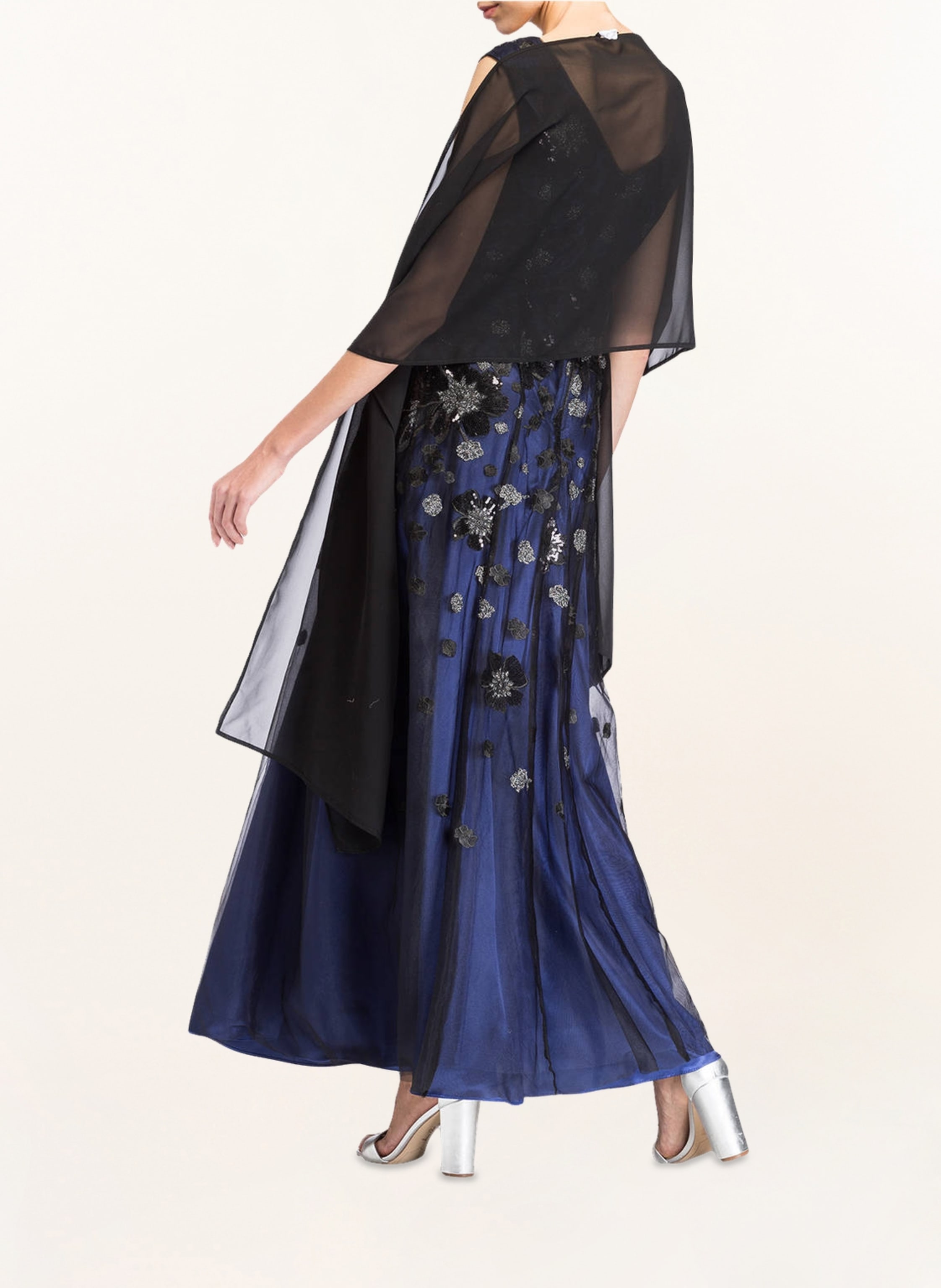 Thumbnail - Vera Mont Chiffon-Stola blau