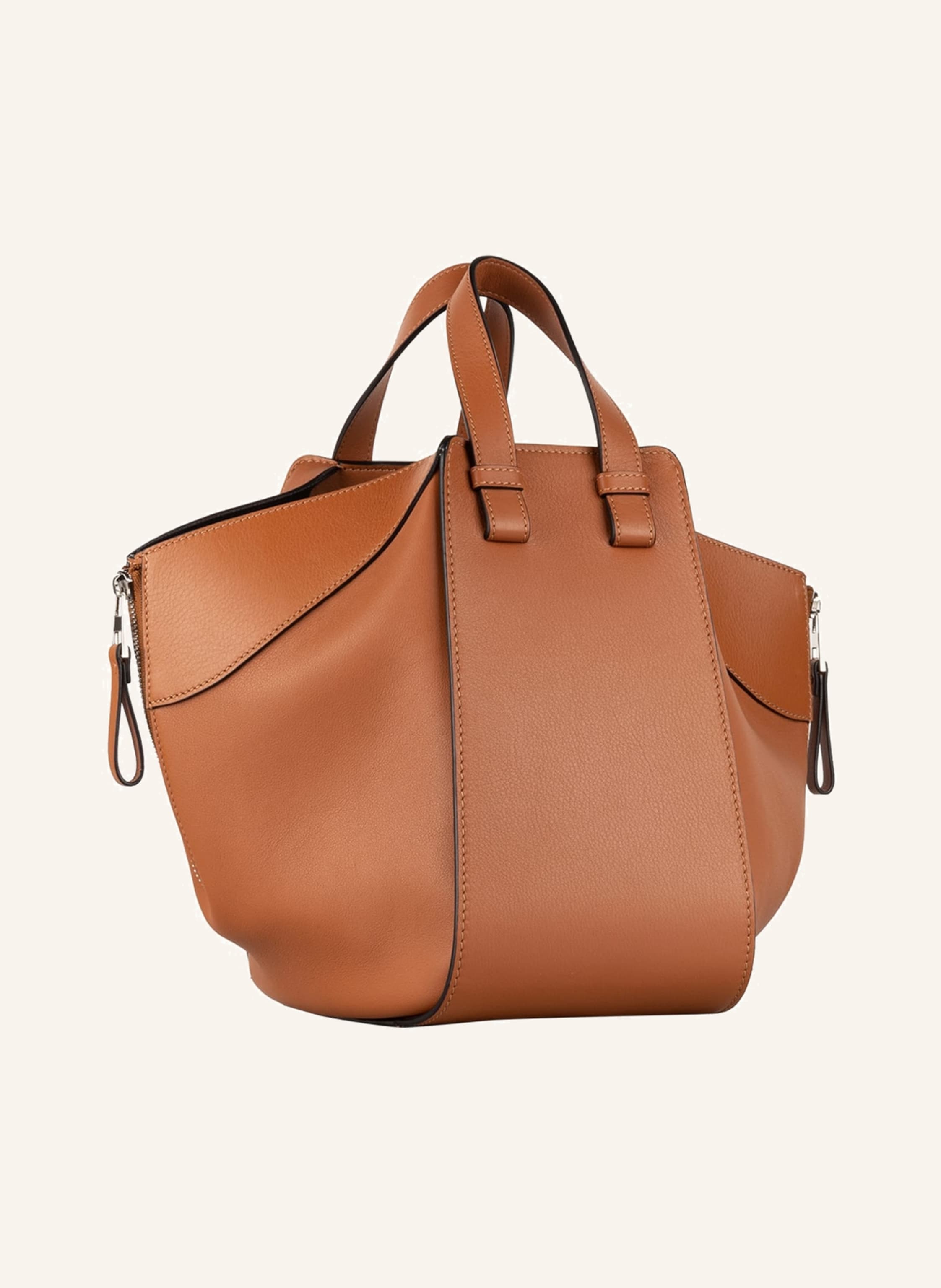 Thumbnail - Loewe Handtasche Hammock Small braun