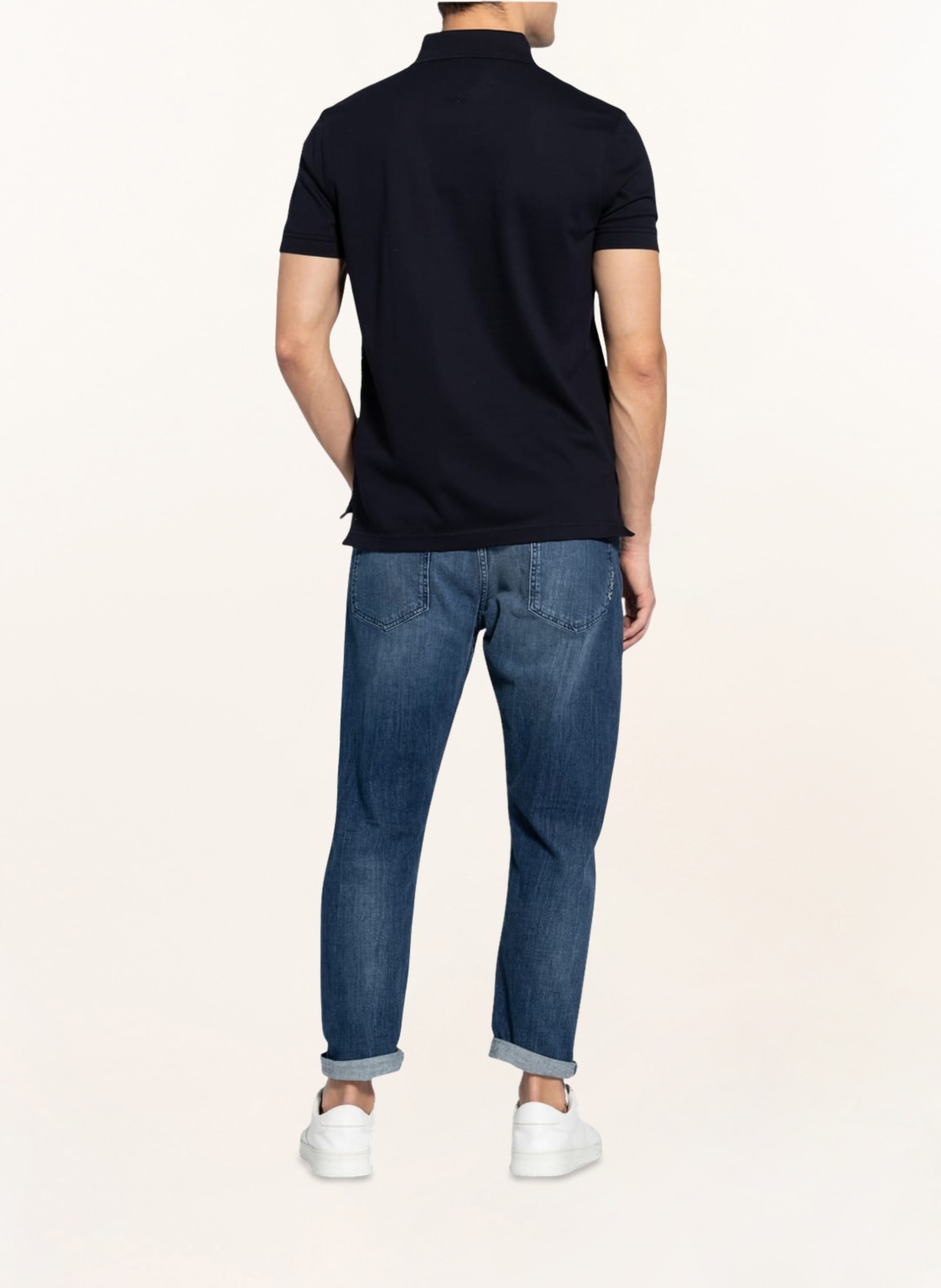 Thumbnail - Tommy Hilfiger Piqué-Poloshirt Regular Fit blau