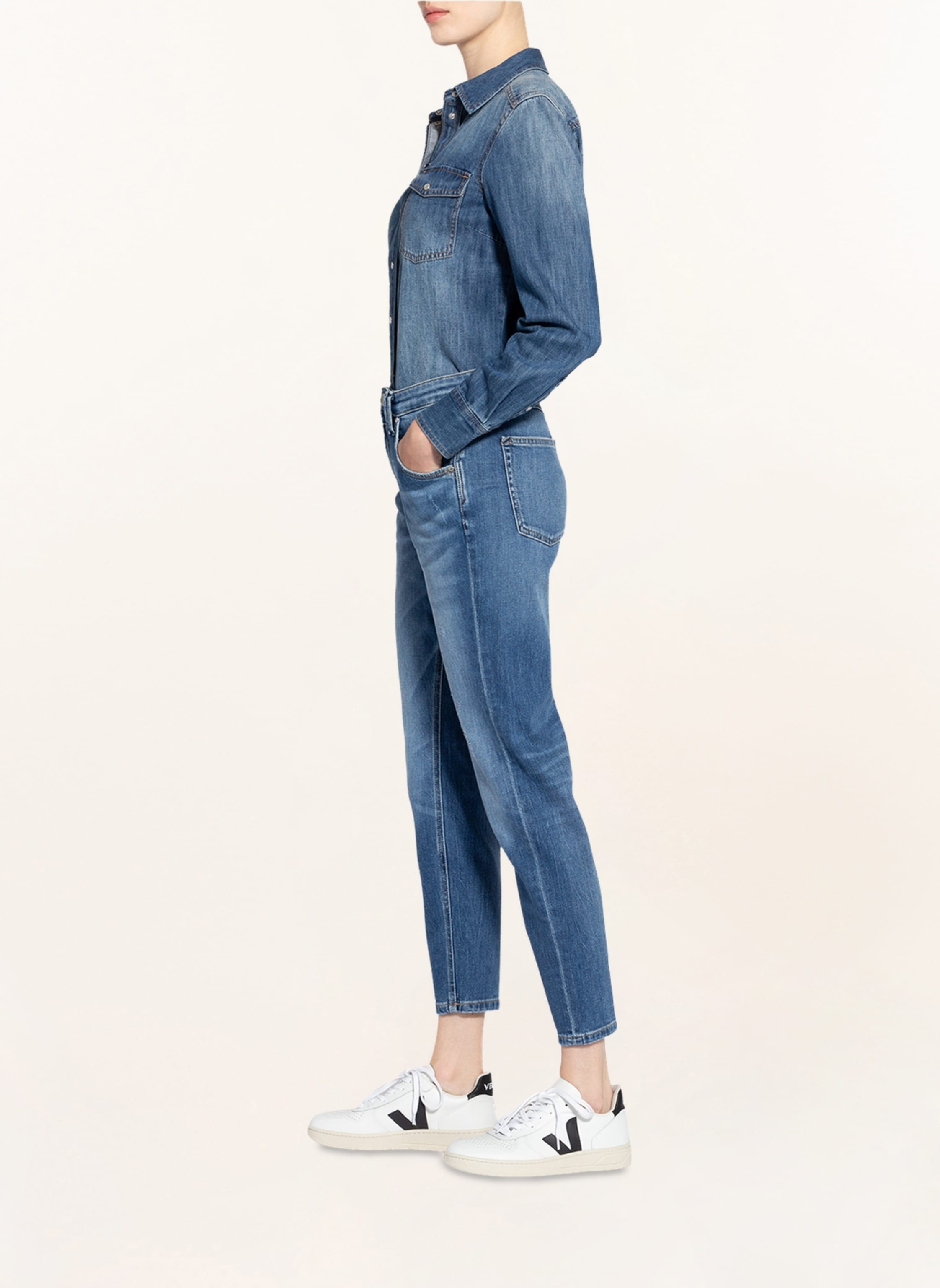Thumbnail - Marc O'polo Denim Boyfriend Jeans blau