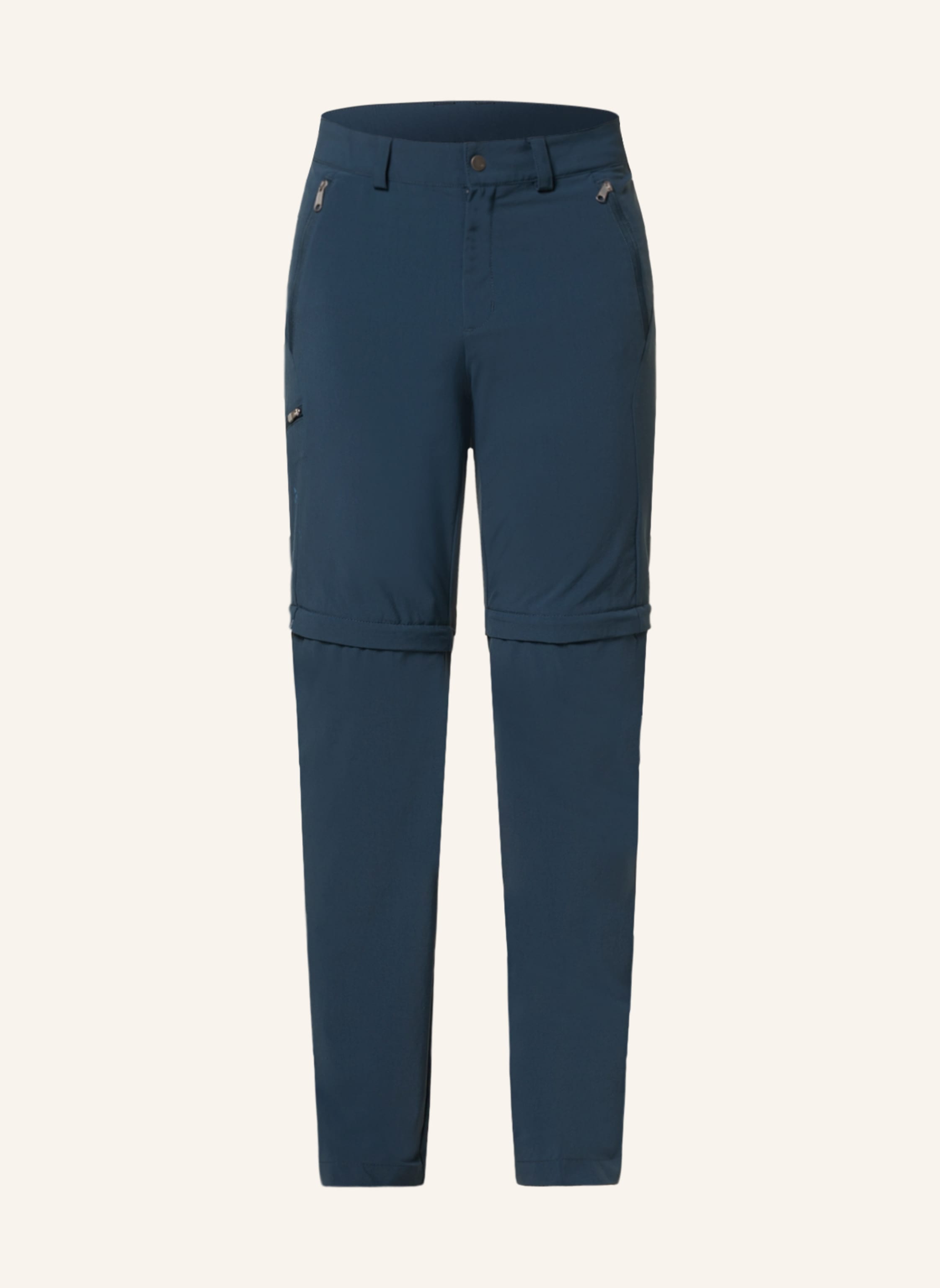 Vaude Zipp-Off-Hose Farley Ii blau