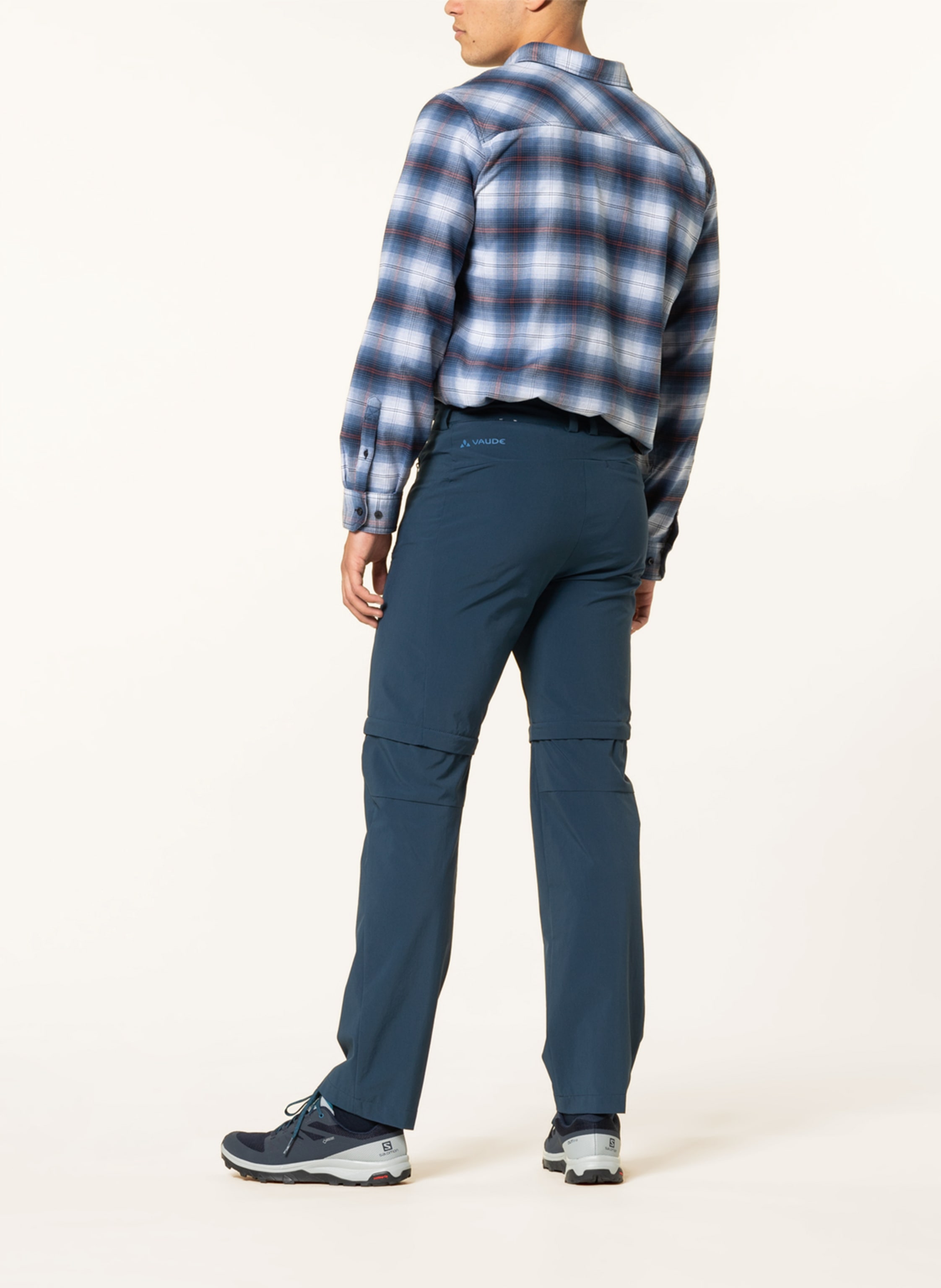 Thumbnail - Vaude Zipp-Off-Hose Farley Ii blau