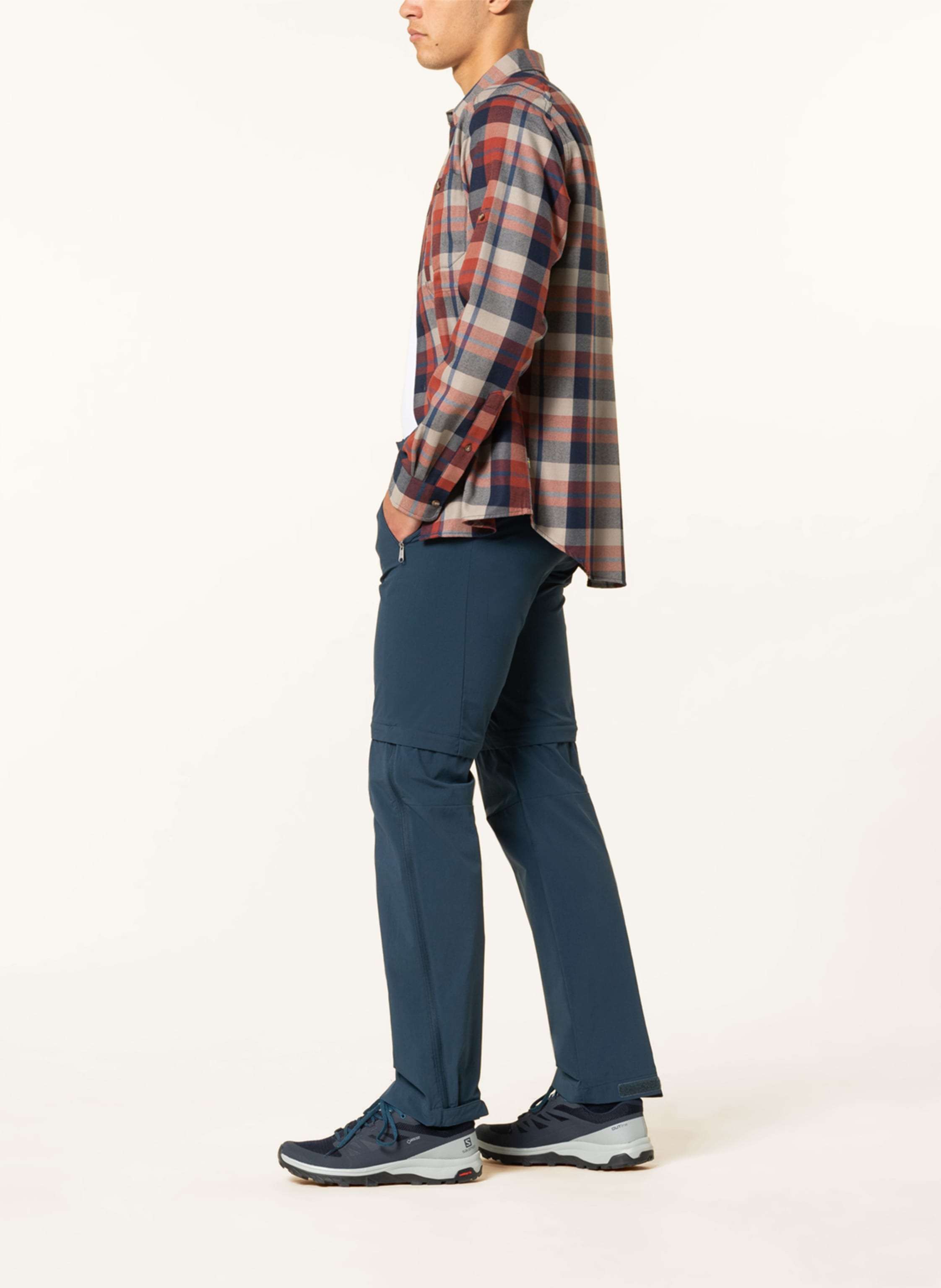 Thumbnail - Vaude Zipp-Off-Hose Farley Iii blau