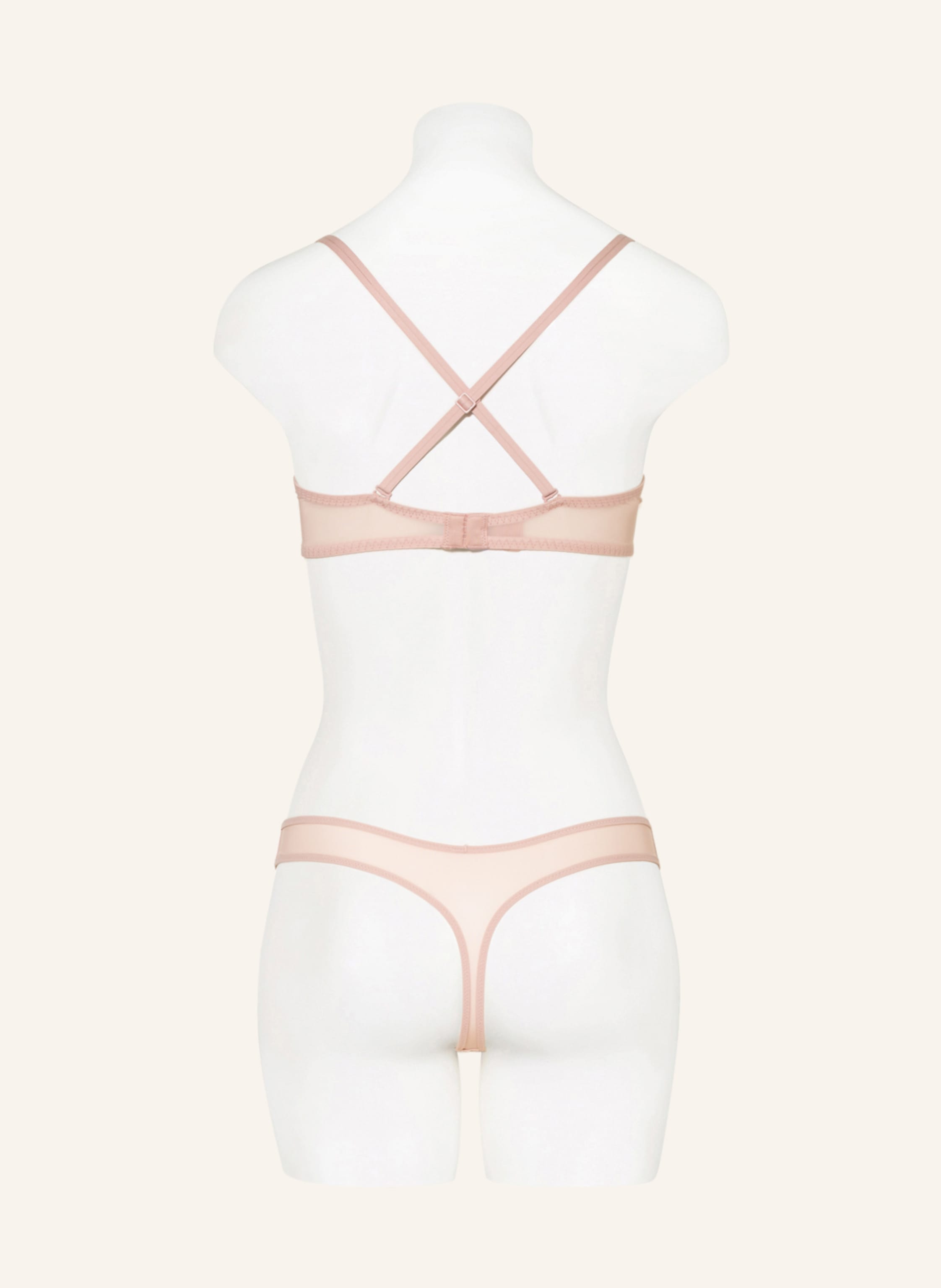 Thumbnail - Calvin Klein T-Shirt-Bh Sheer Marquisette rosa