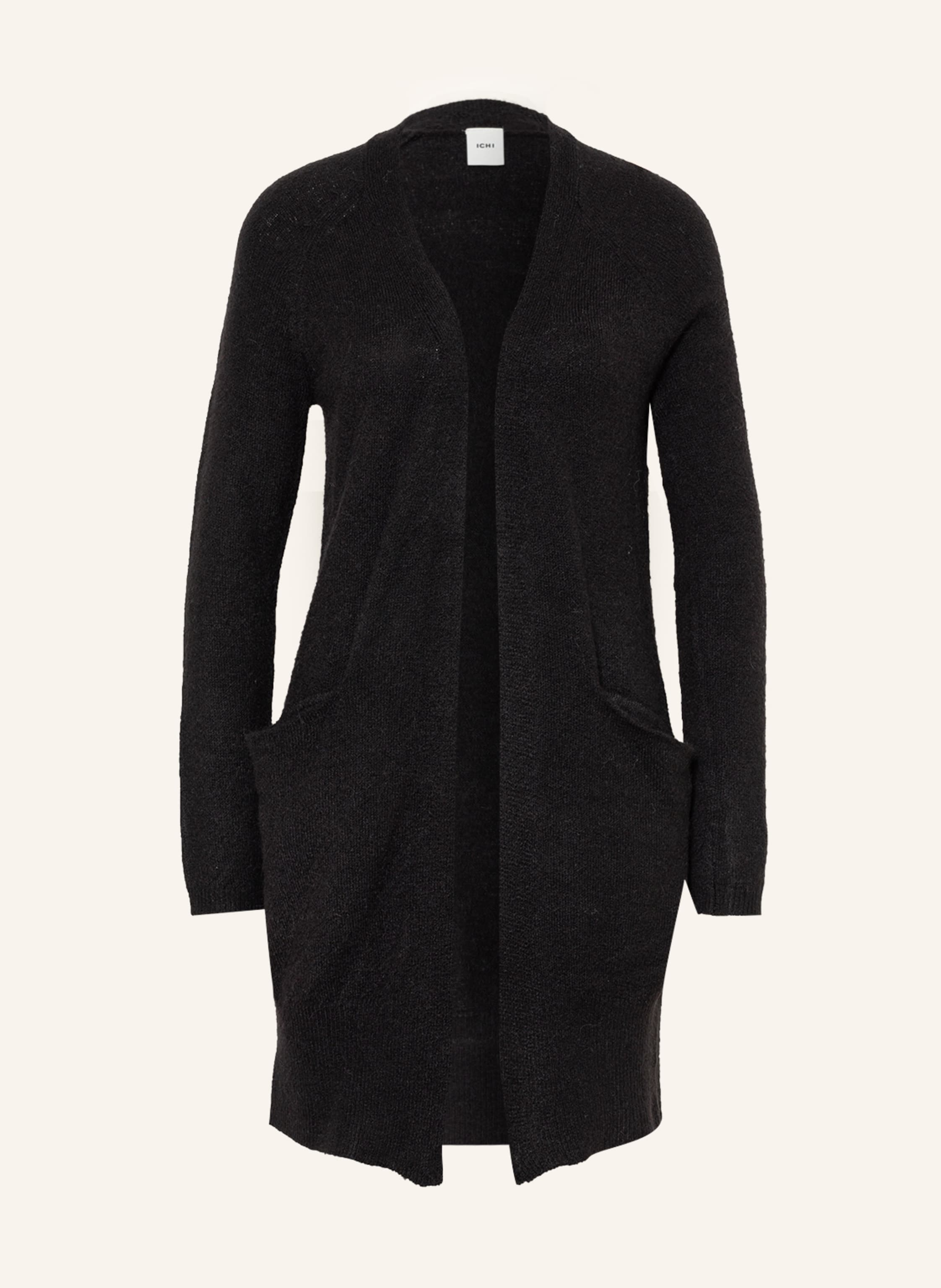 ICHI Knit cardigan IHKARMARA in black 