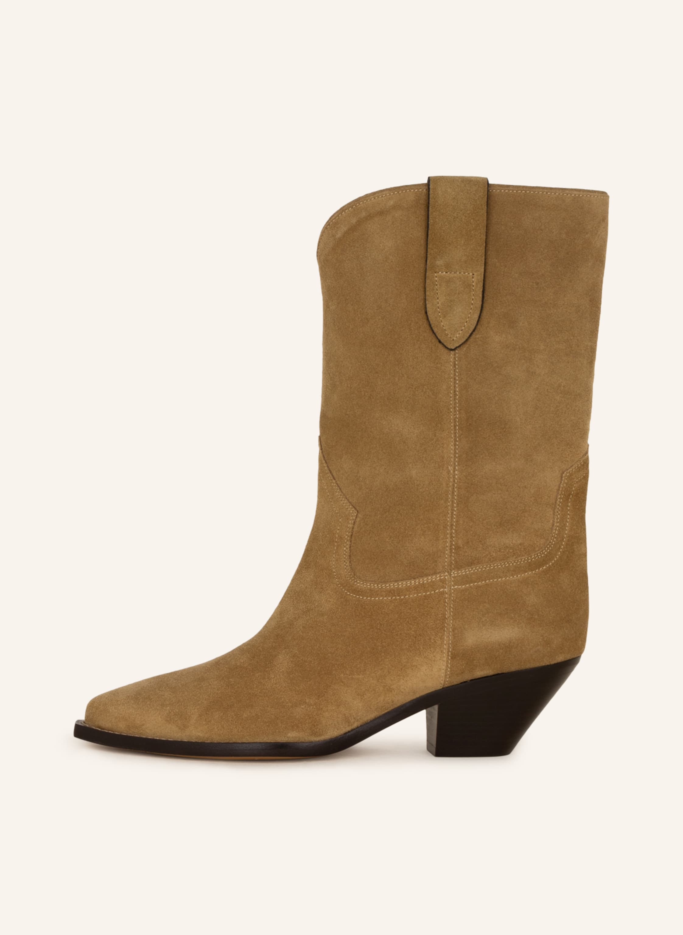 Thumbnail - Isabel Marant Cowboy Boots Dahope beige
