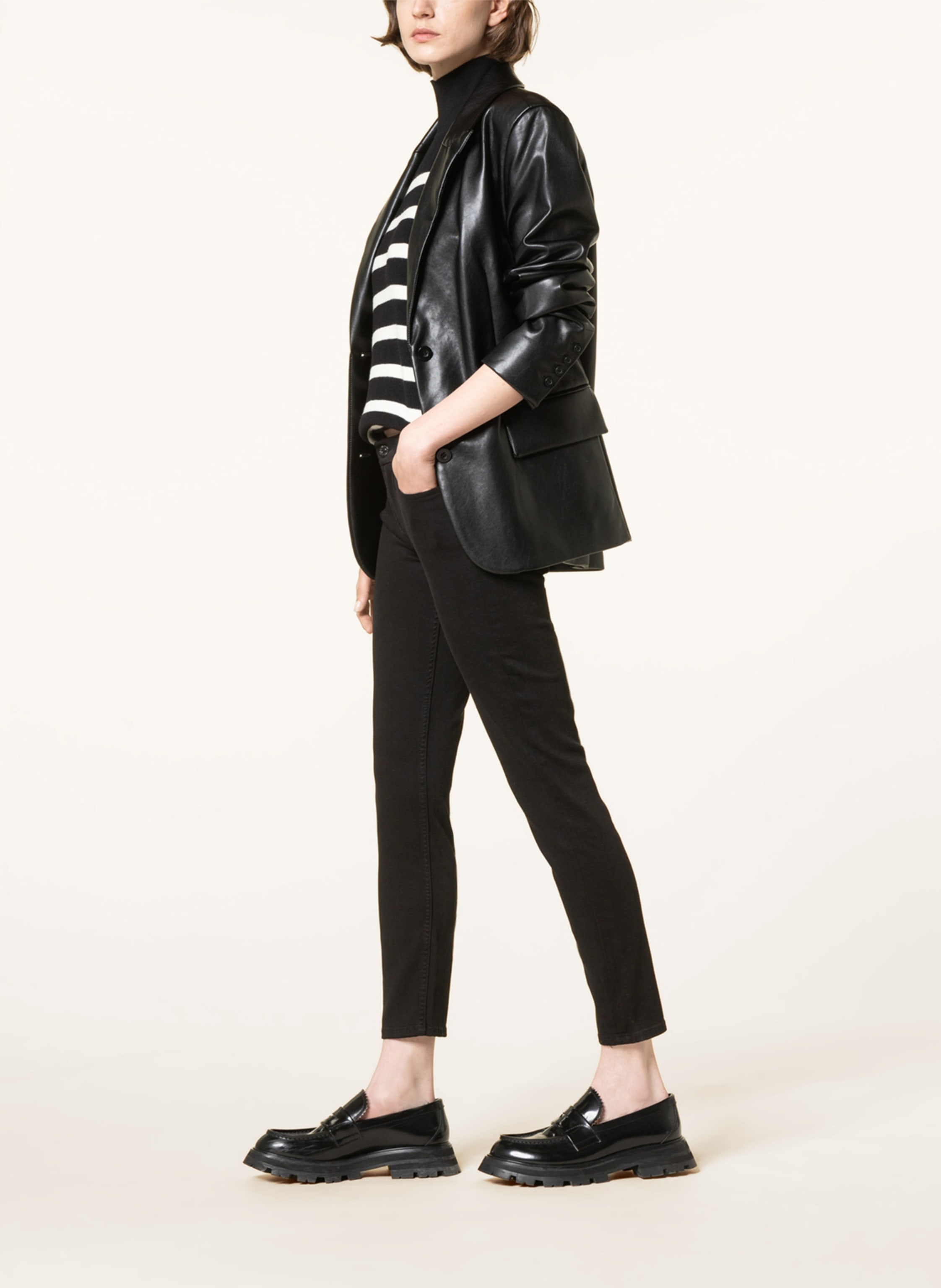 Thumbnail - 7 For All Mankind 7/8-Jeans blau