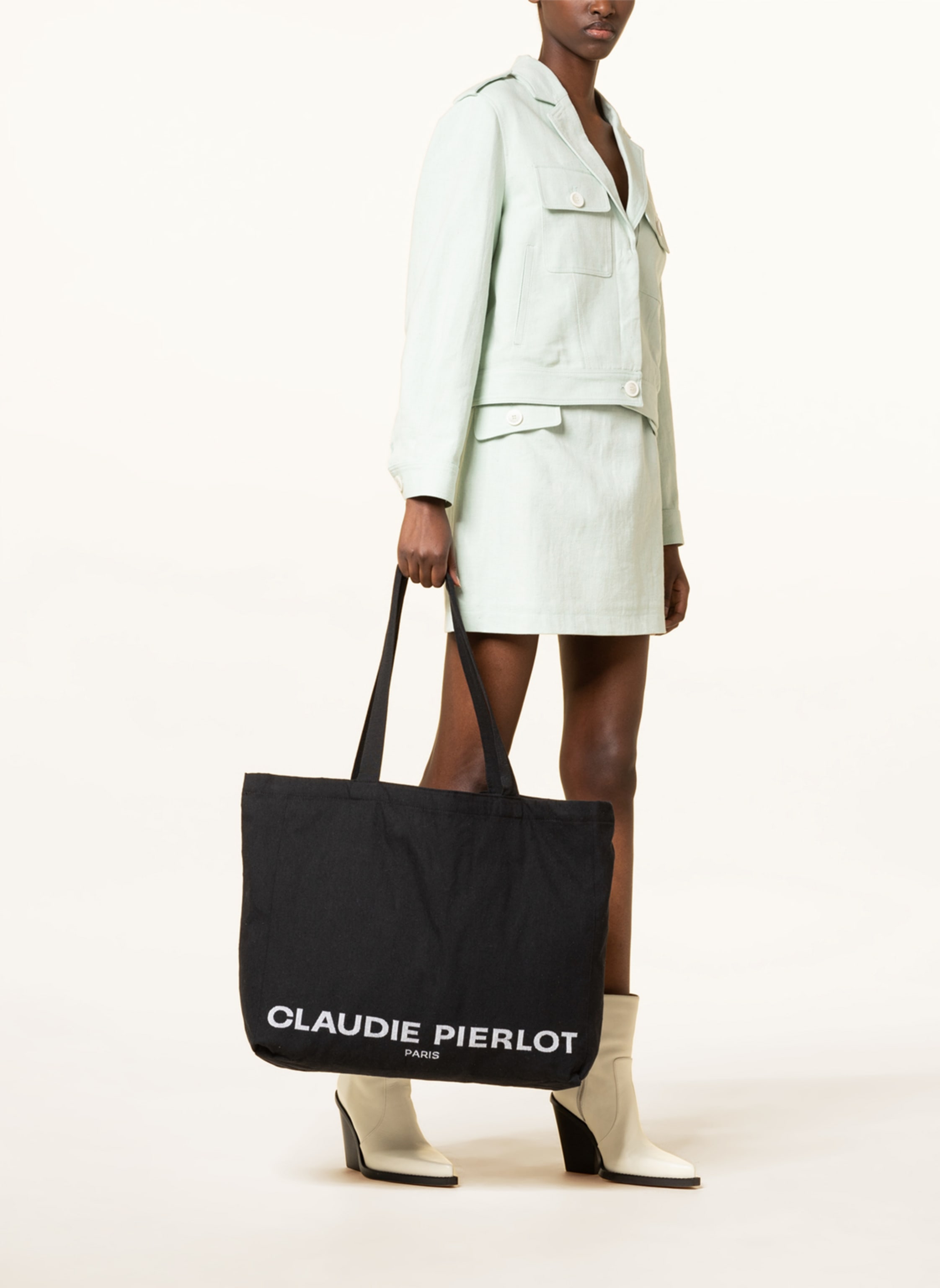 Thumbnail - Claudie Pierlot Shopper schwarz