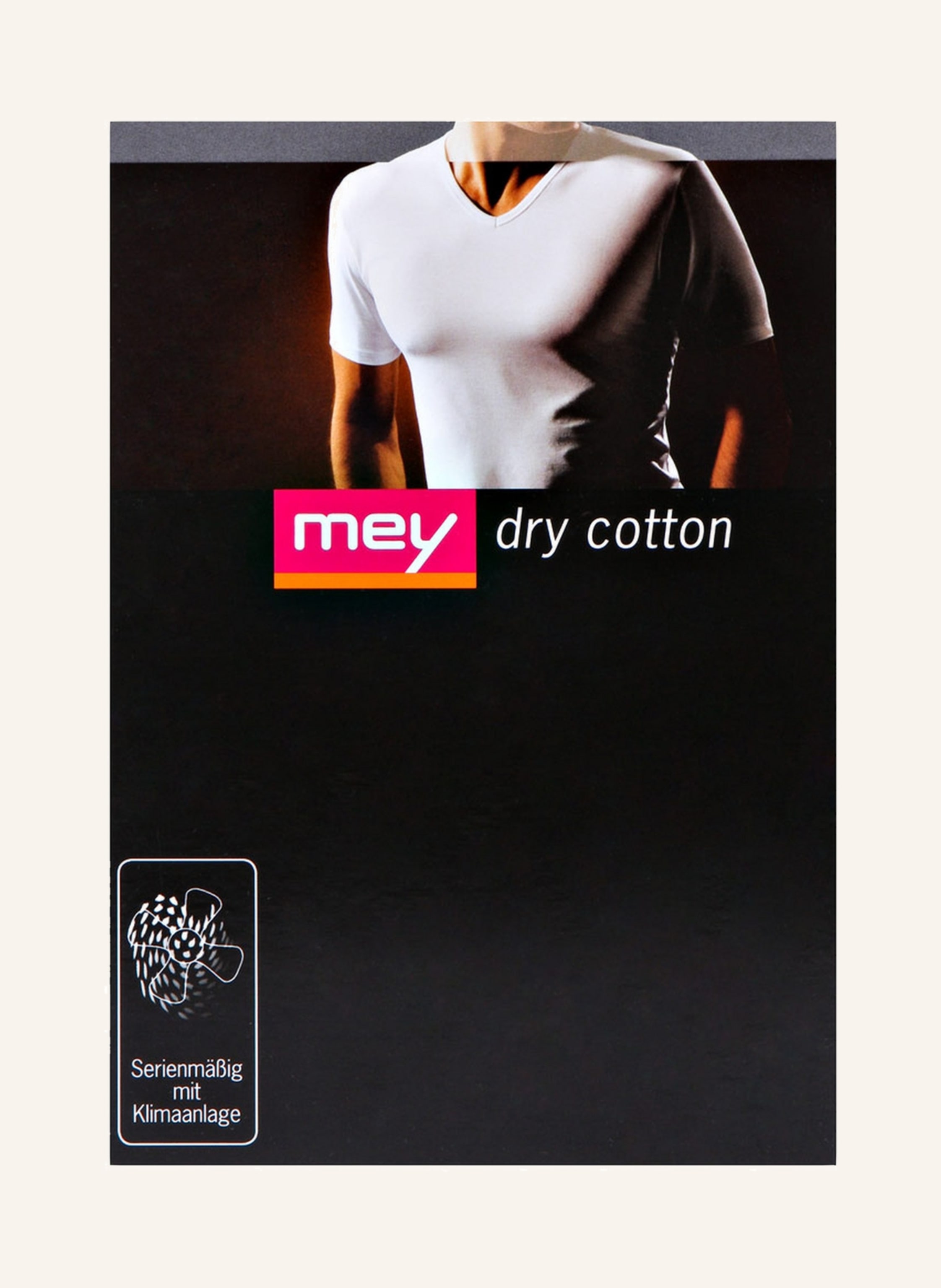 Thumbnail - Mey V-Shirt Serie Dry Cotton weiss