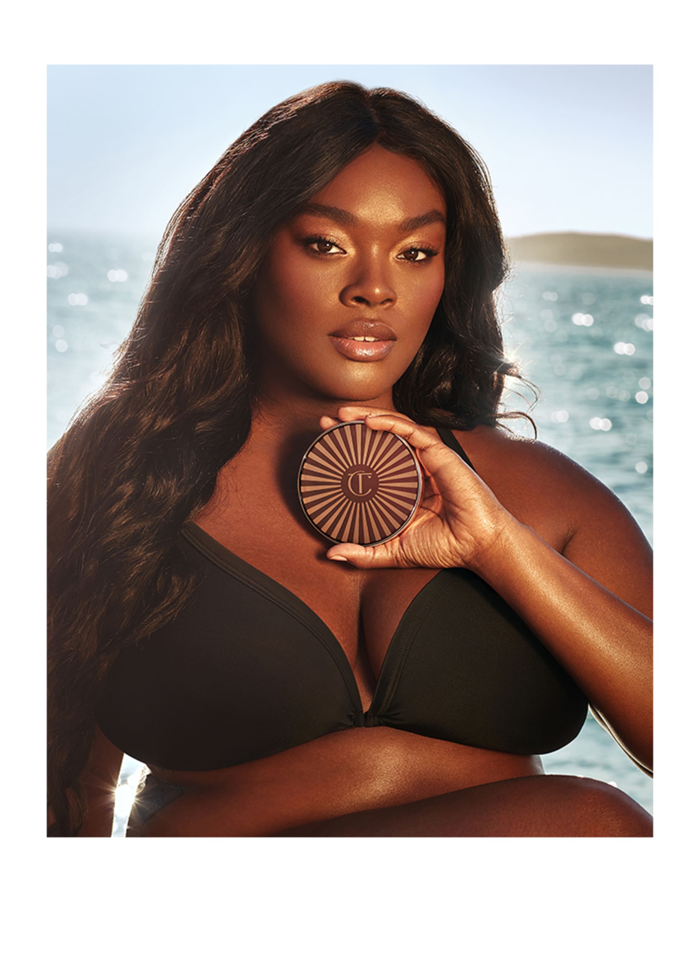 Thumbnail - Charlotte Tilbury Beautiful Skin Bronzer Brush Puderpinsel