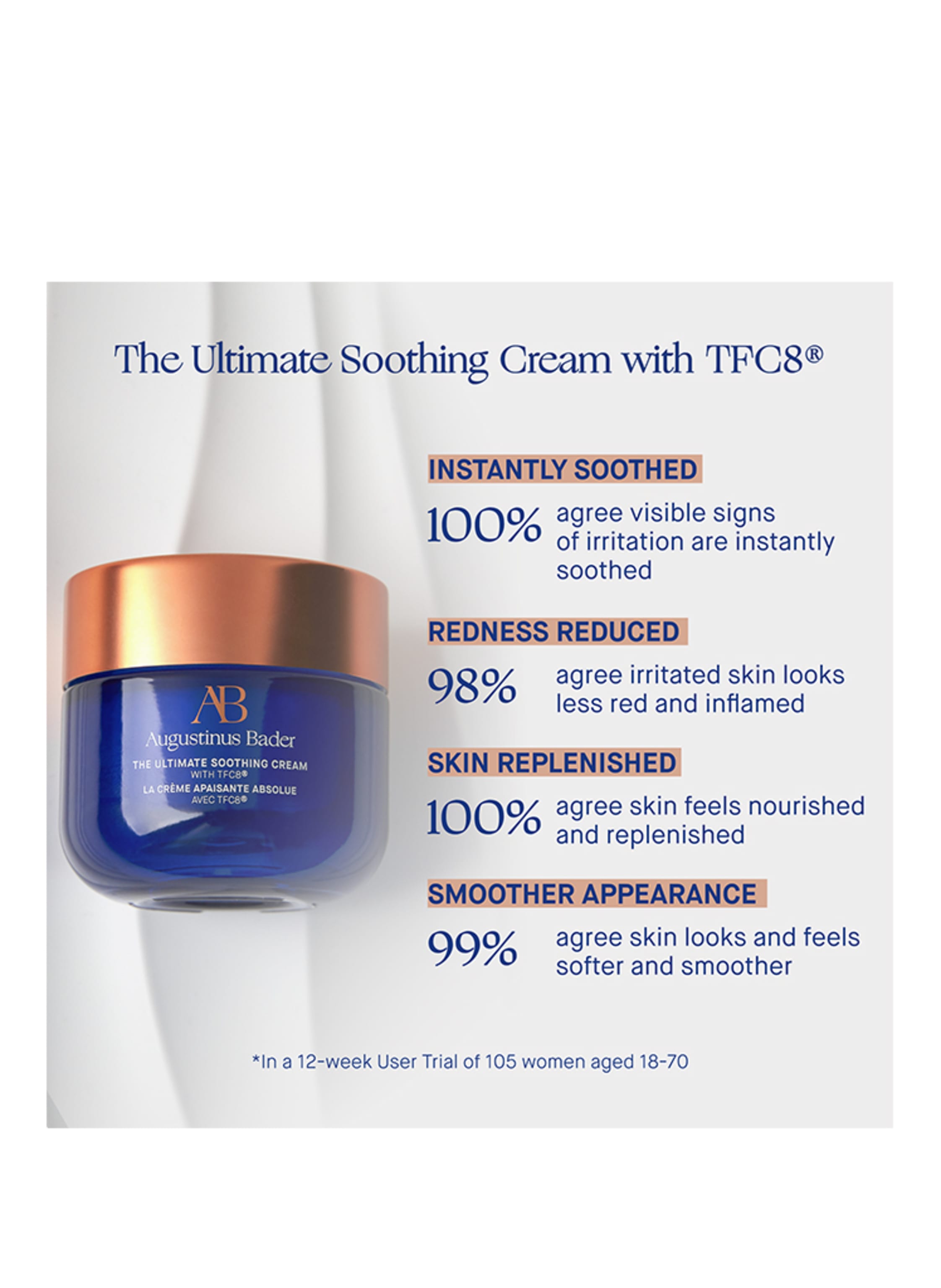 Thumbnail - Augustinus Bader The Ultimate Soothing Cream Gesichtspflege 50 ml
