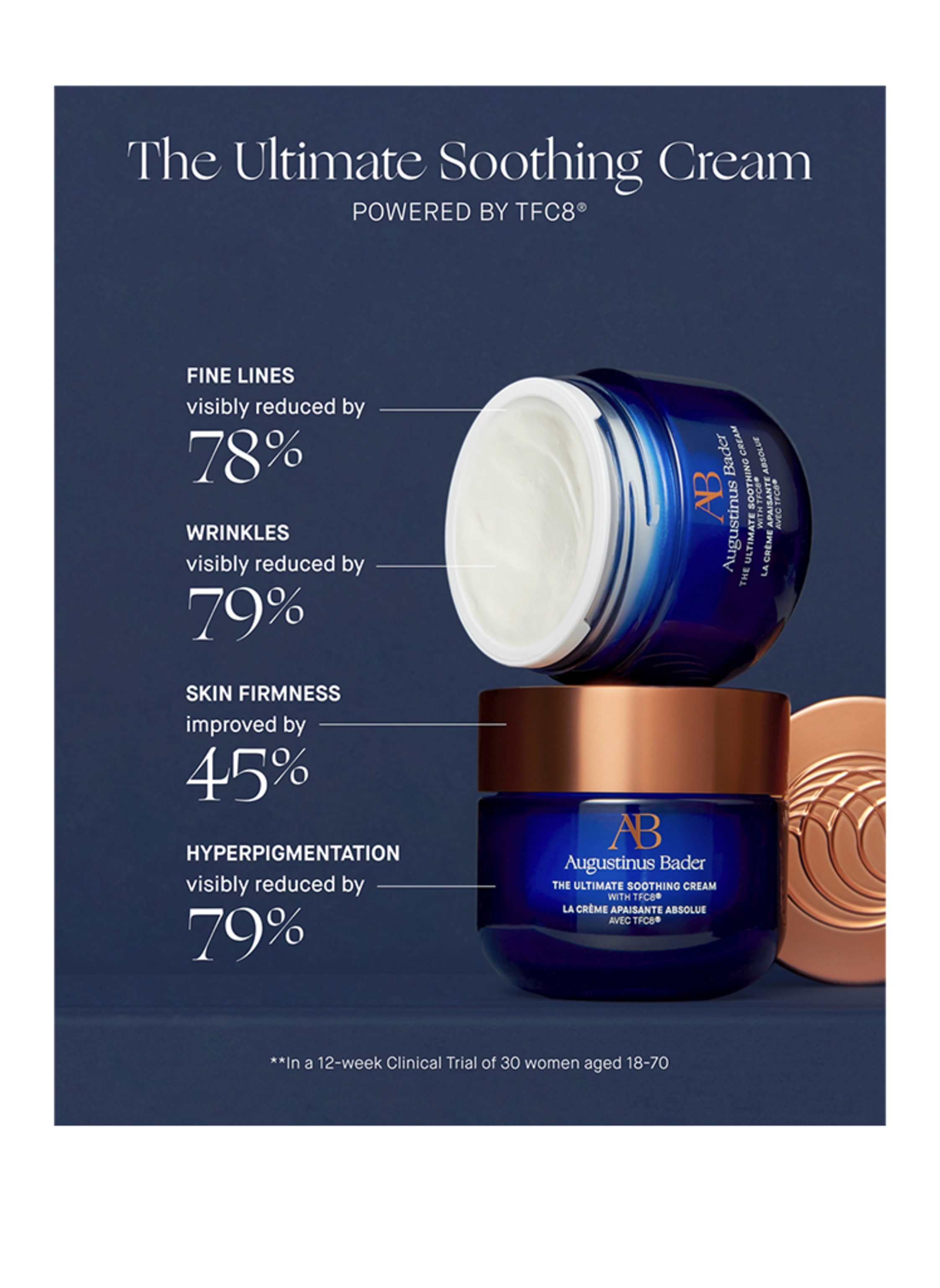 Thumbnail - Augustinus Bader The Ultimate Soothing Cream Gesichtspflege 50 ml