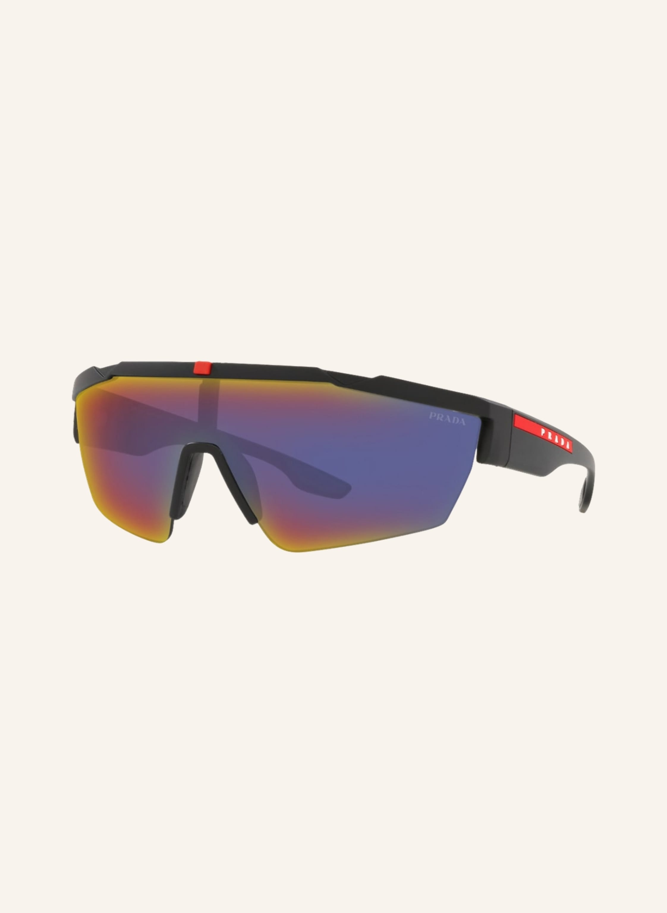 PRADA LINEA ROSSA Sunglasses PS 03XS in dg008f - black/multicolor mirrored  | Breuninger