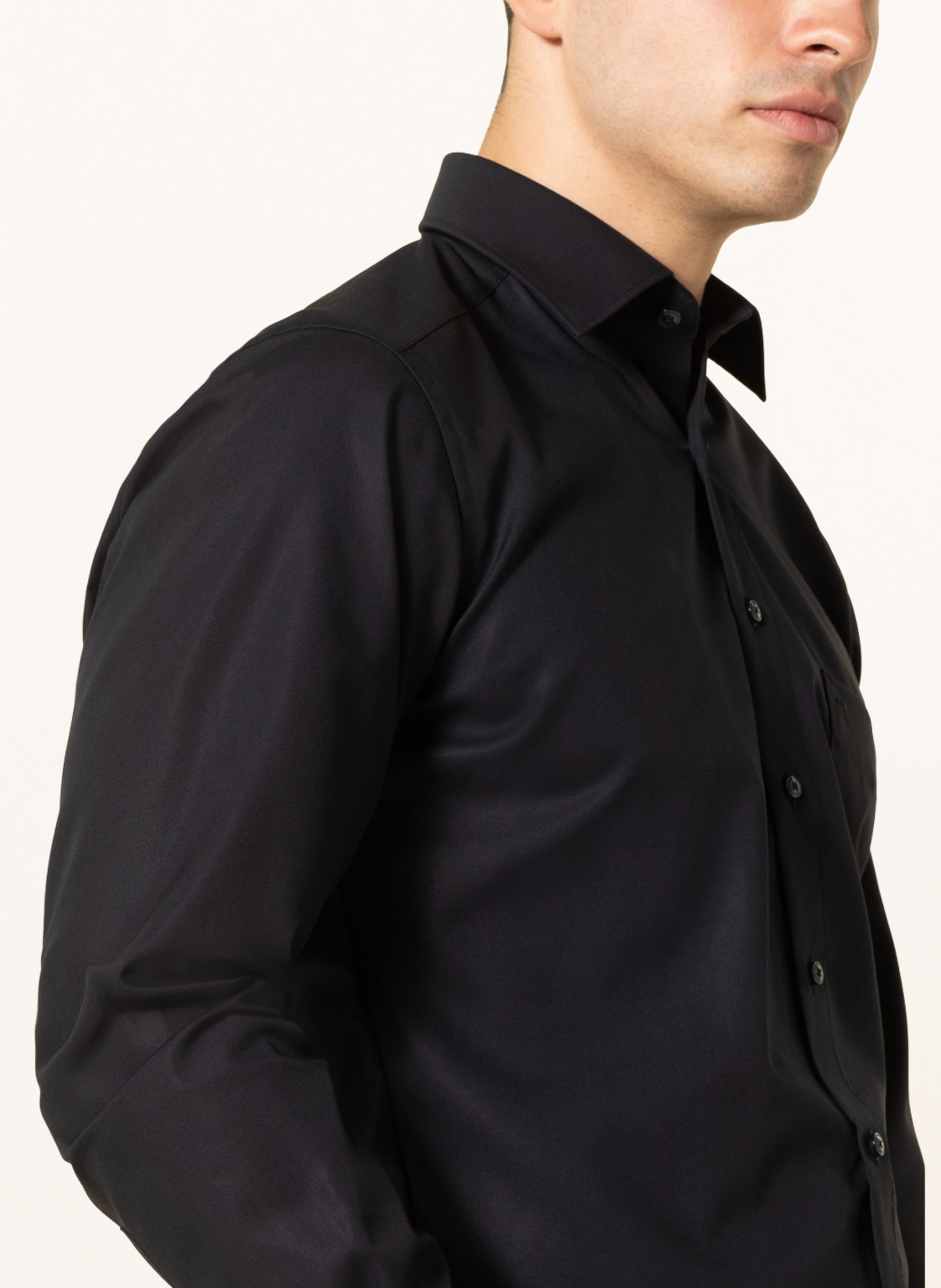 Thumbnail - Olymp Hemd Luxor Modern Fit schwarz