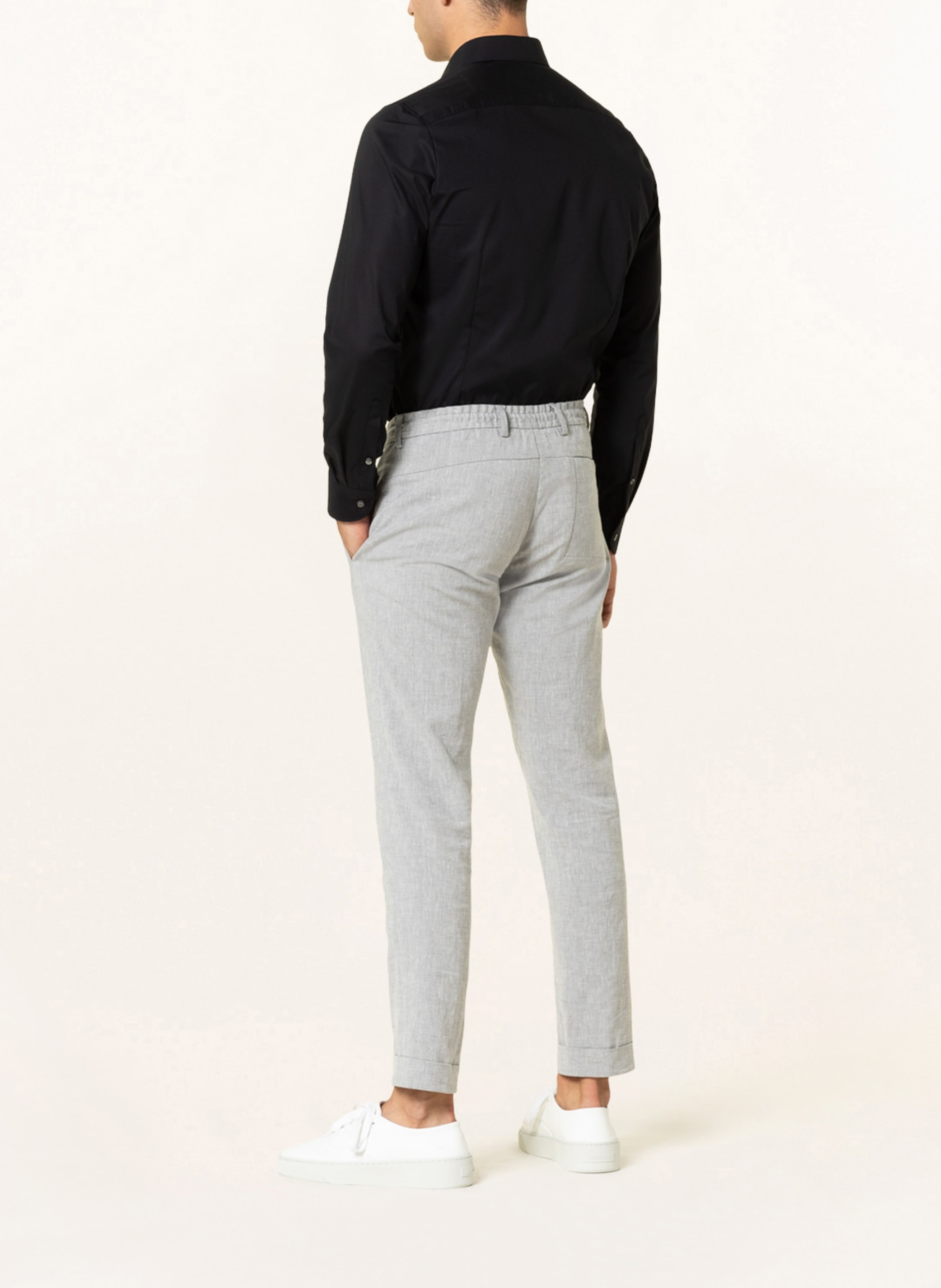 Thumbnail - Olymp Hemd Level Five Body Fit schwarz