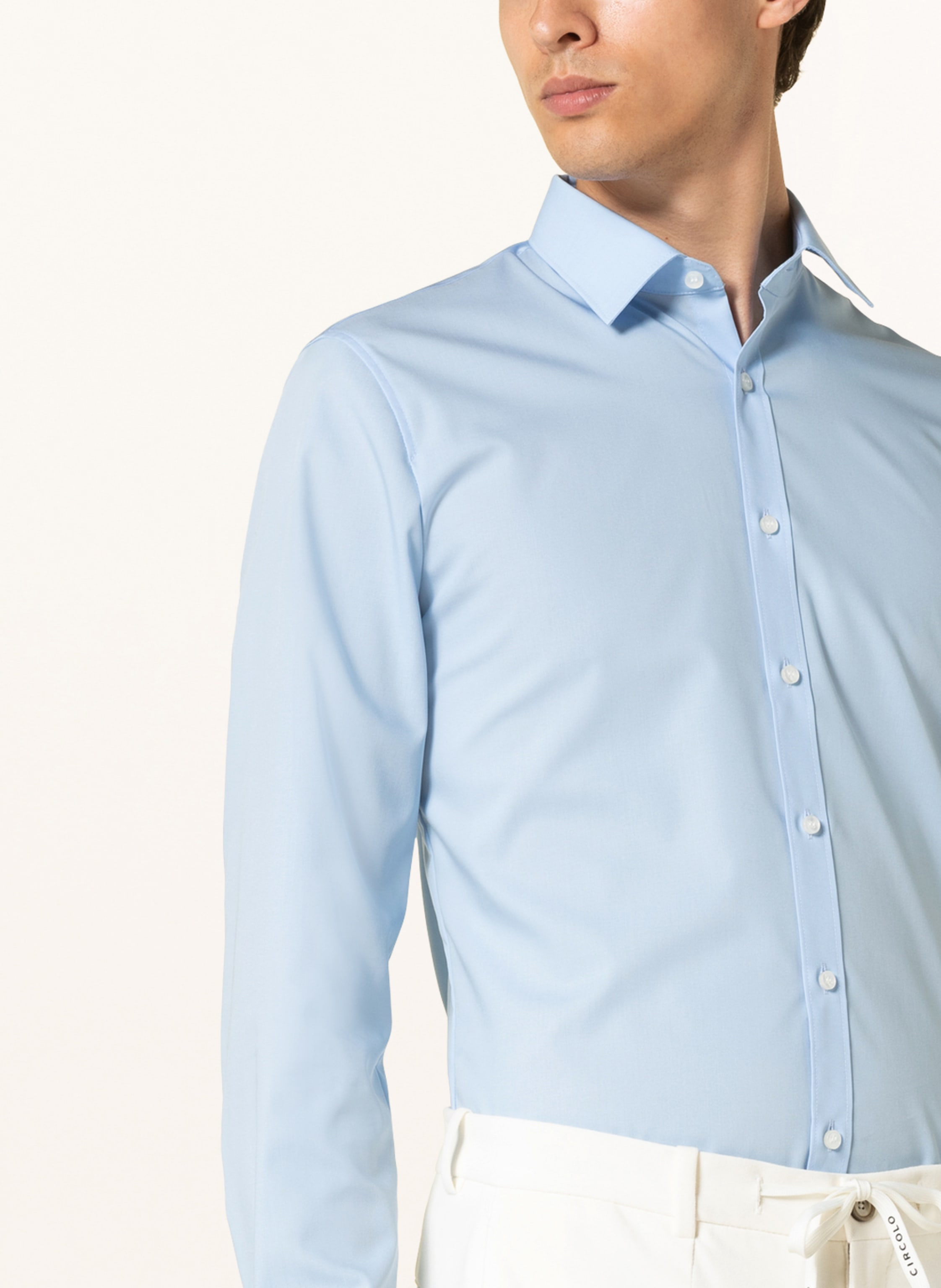 Thumbnail - Olymp Hemd Level Five Body Fit blau