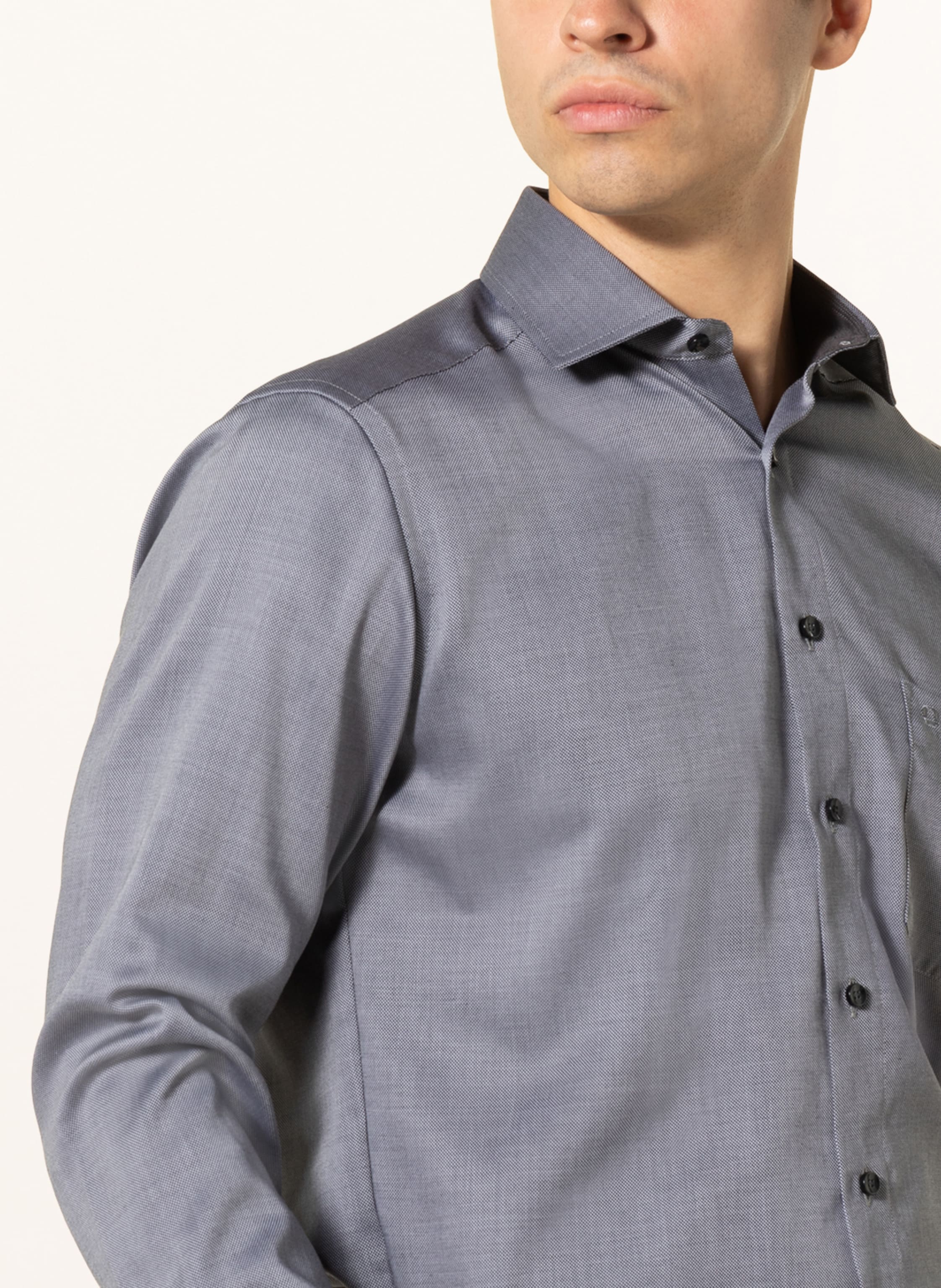 Thumbnail - Olymp Hemd Luxor Modern Fit grau