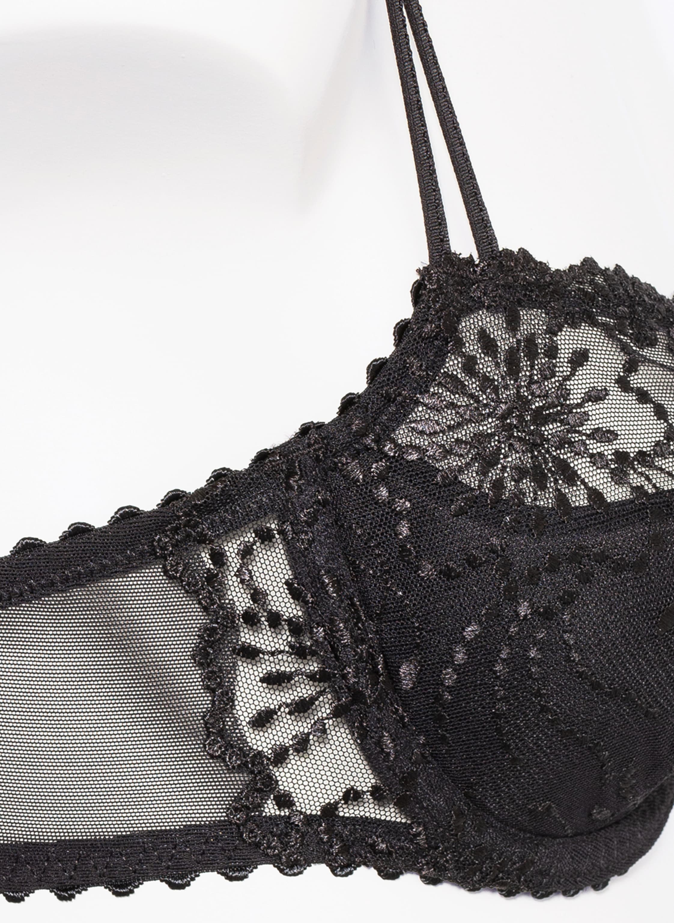 Thumbnail - Marie Jo Balconette-Bh Jane Mit Glanzgarn schwarz