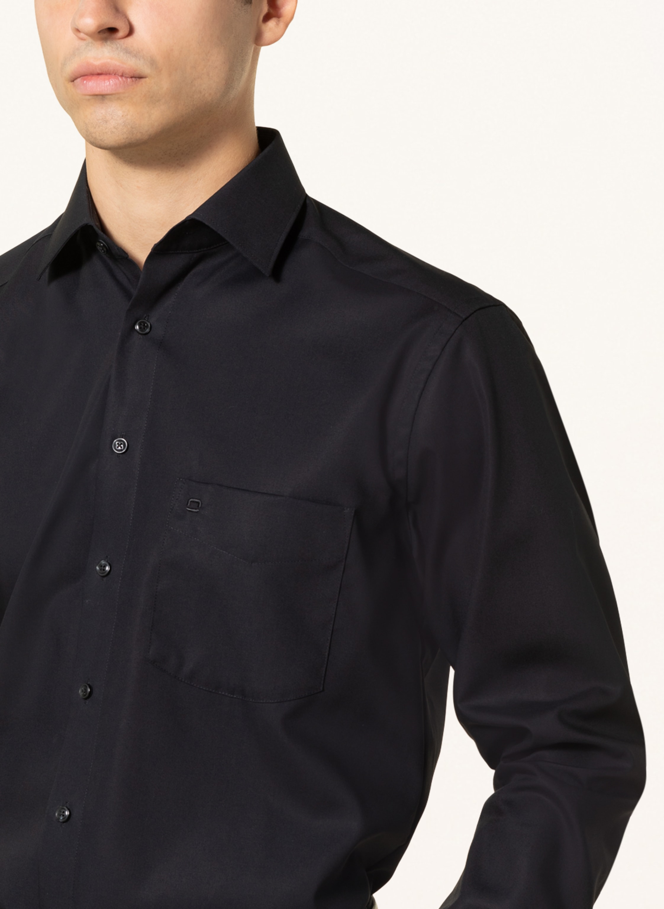 Thumbnail - Olymp Hemd Luxor Comfort Fit schwarz