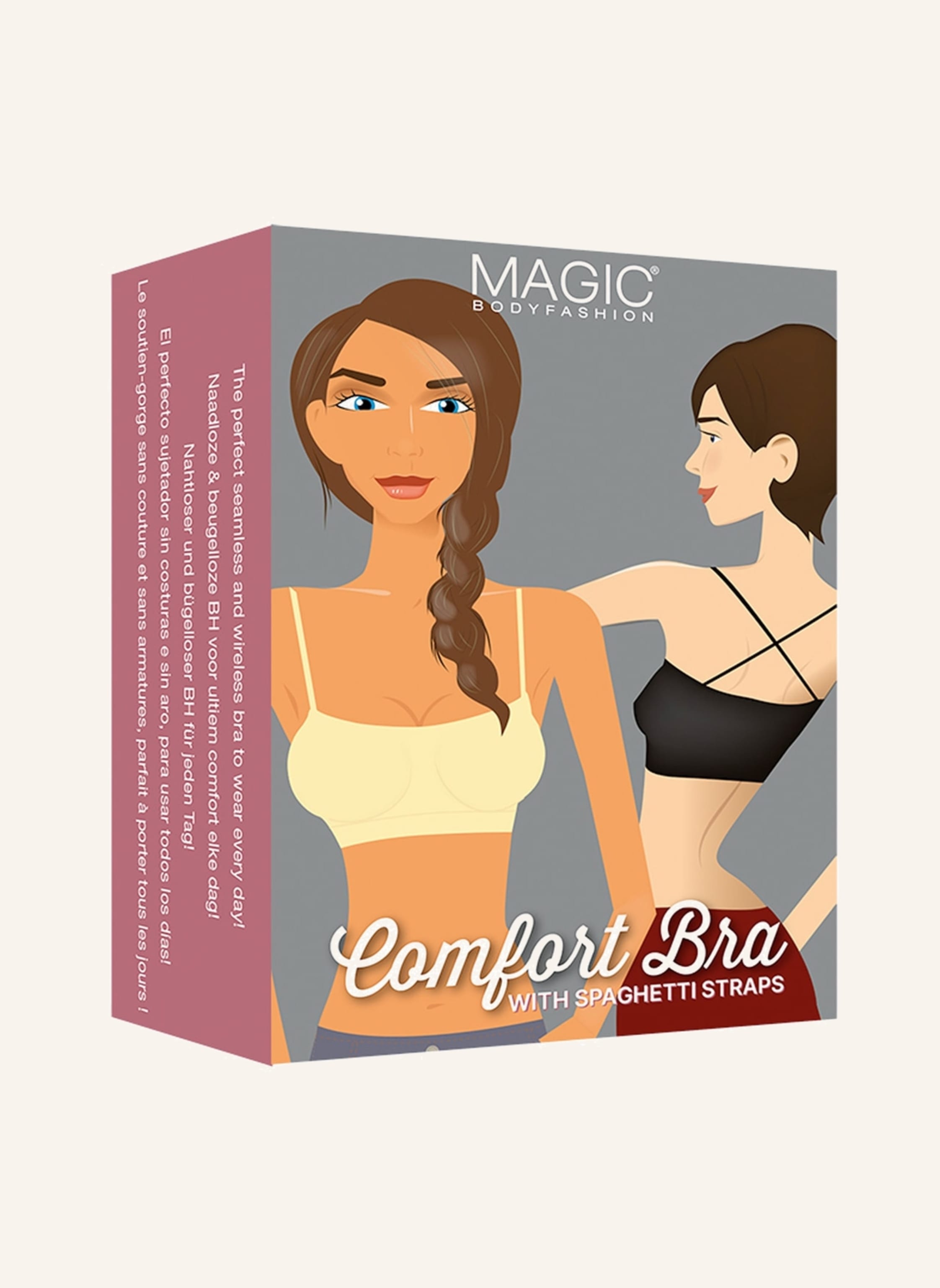 Thumbnail - Magic Bodyfashion Bustier Comfort Bra beige