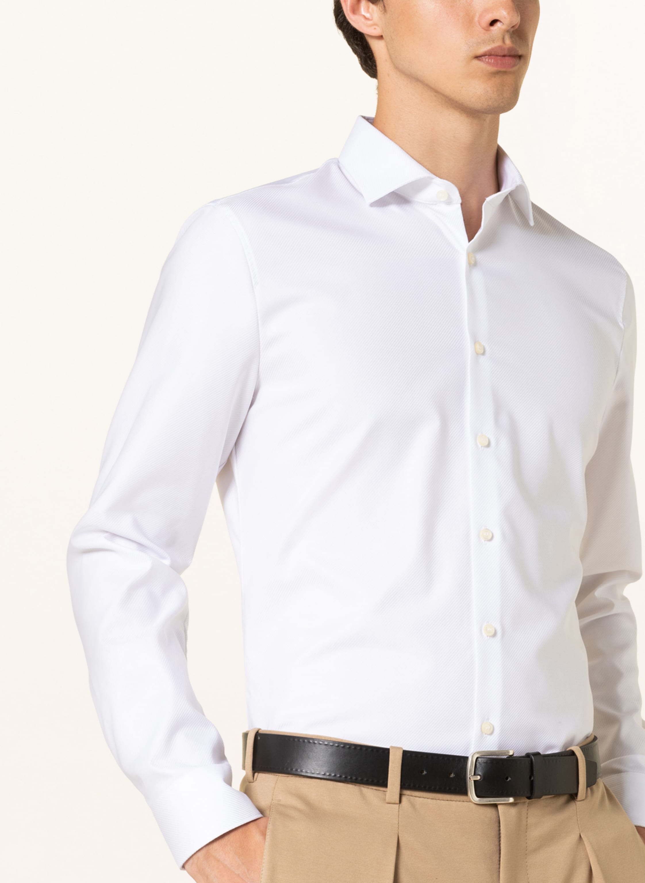 Thumbnail - Olymp Hemd No. Six Super Slim weiss