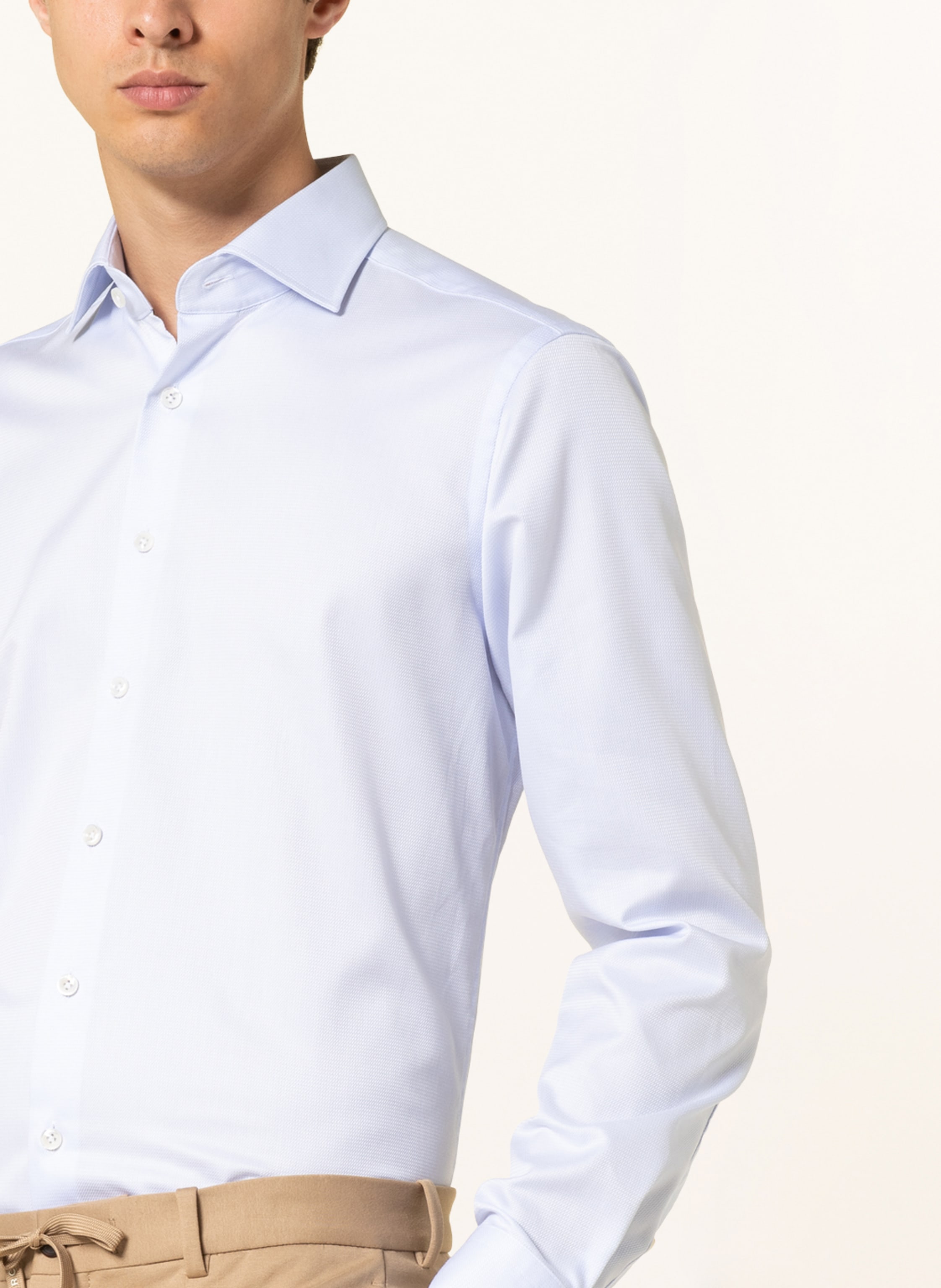 Thumbnail - Olymp Signature Hemd Tailored Fit blau