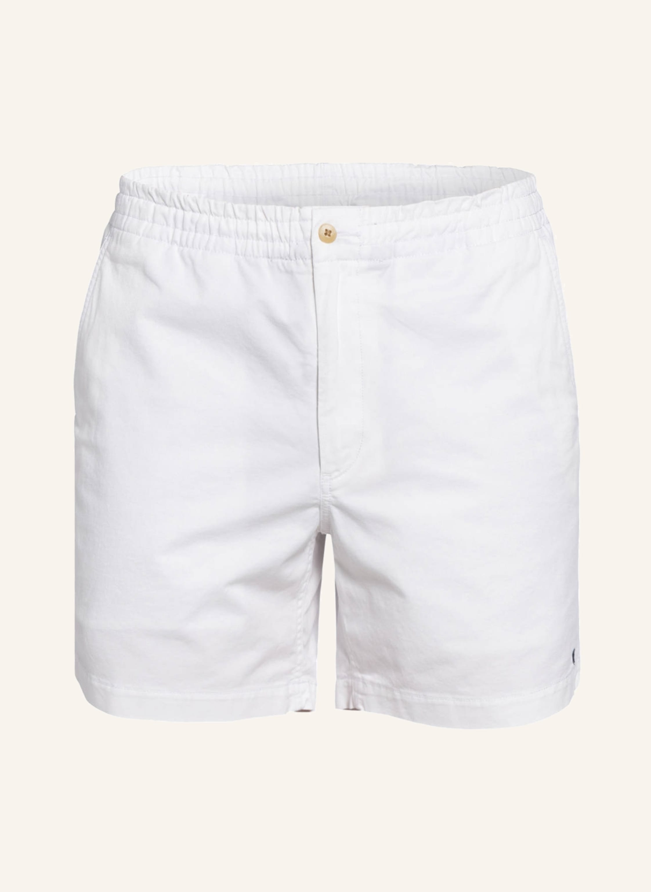 POLO RALPH LAUREN Shorts PREPSTER classic fit in white