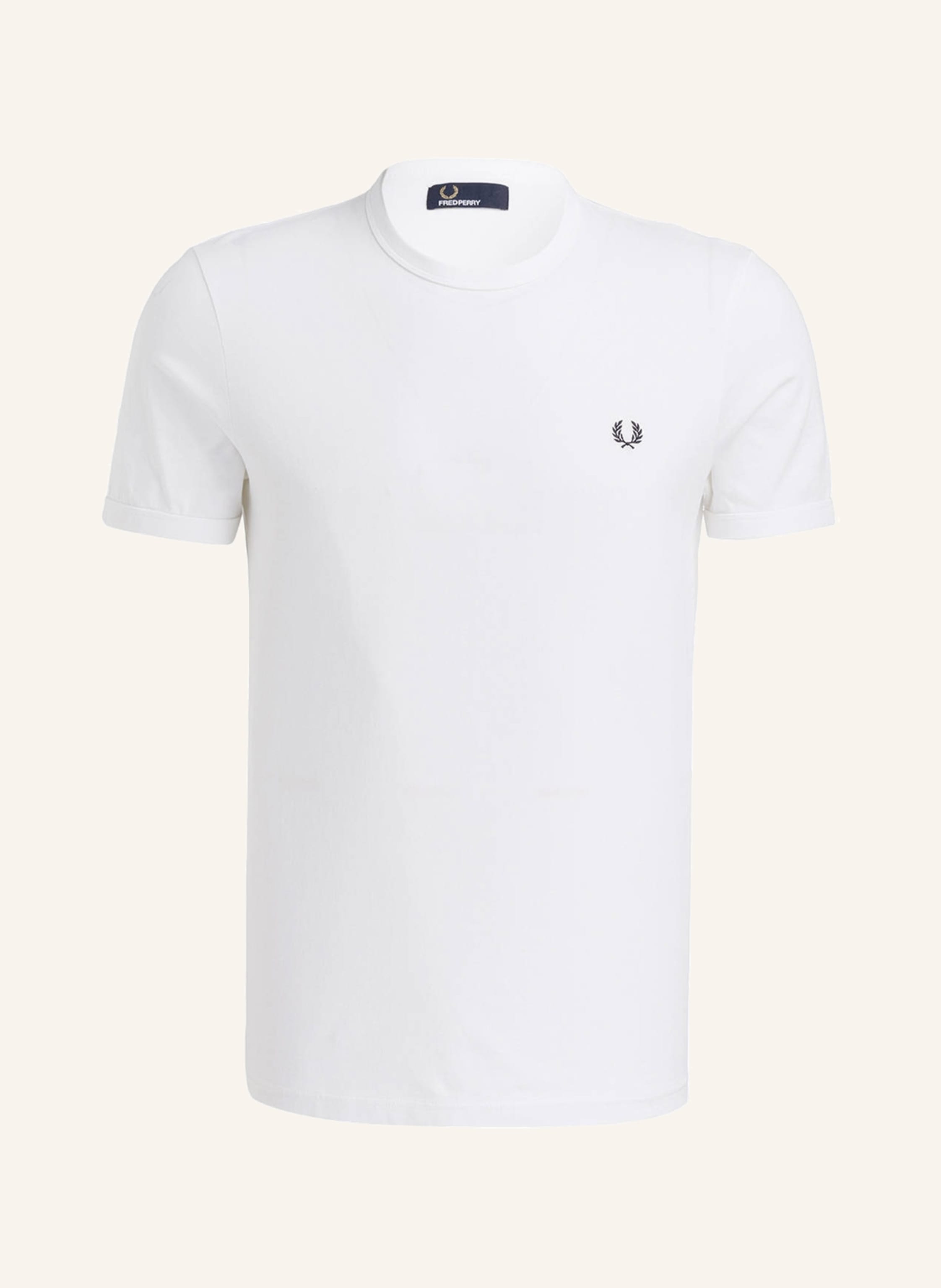 FRED PERRY T shirt in white