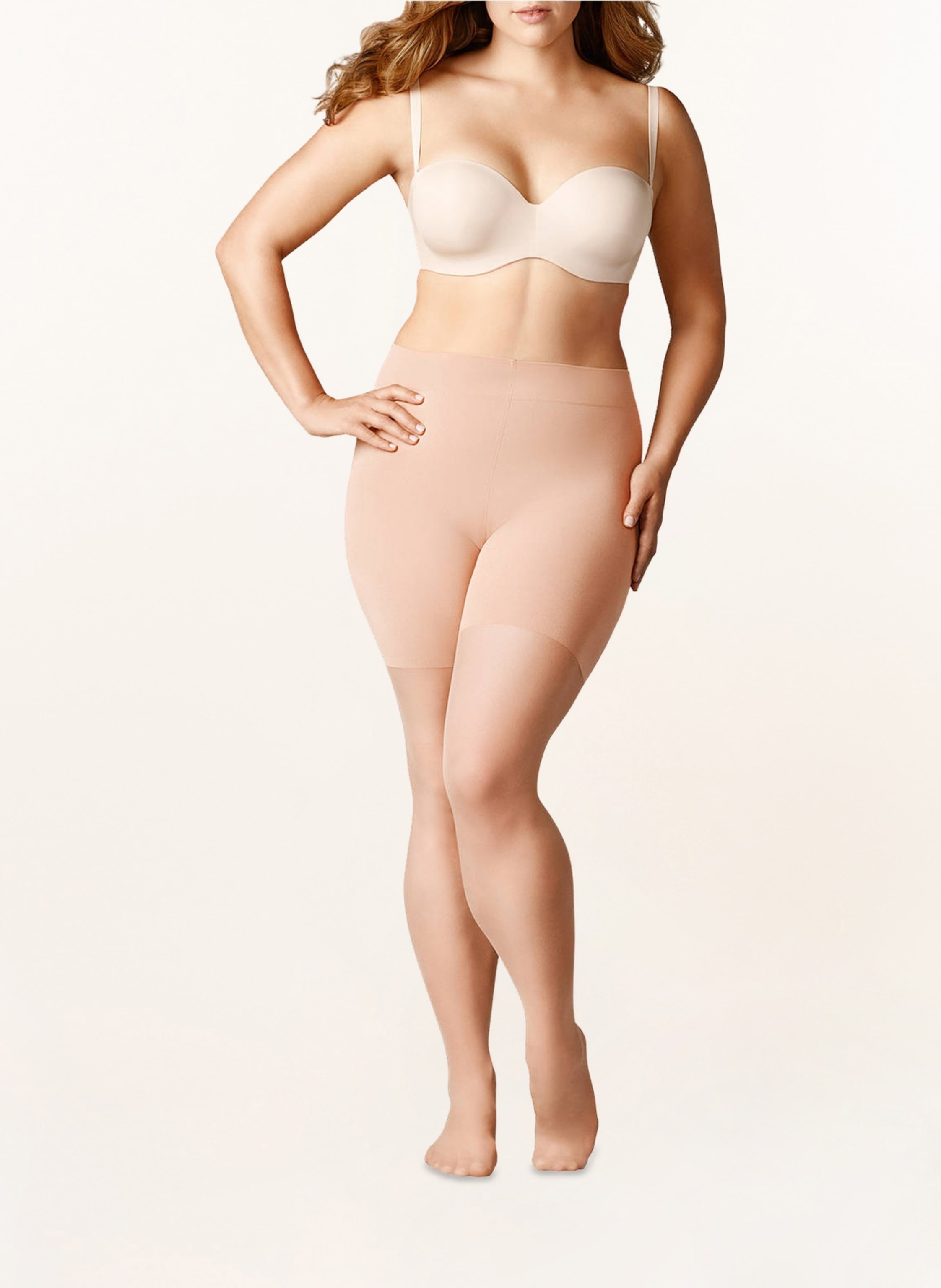 Thumbnail - Falke Feinstrumpfhose Beauty Plus beige