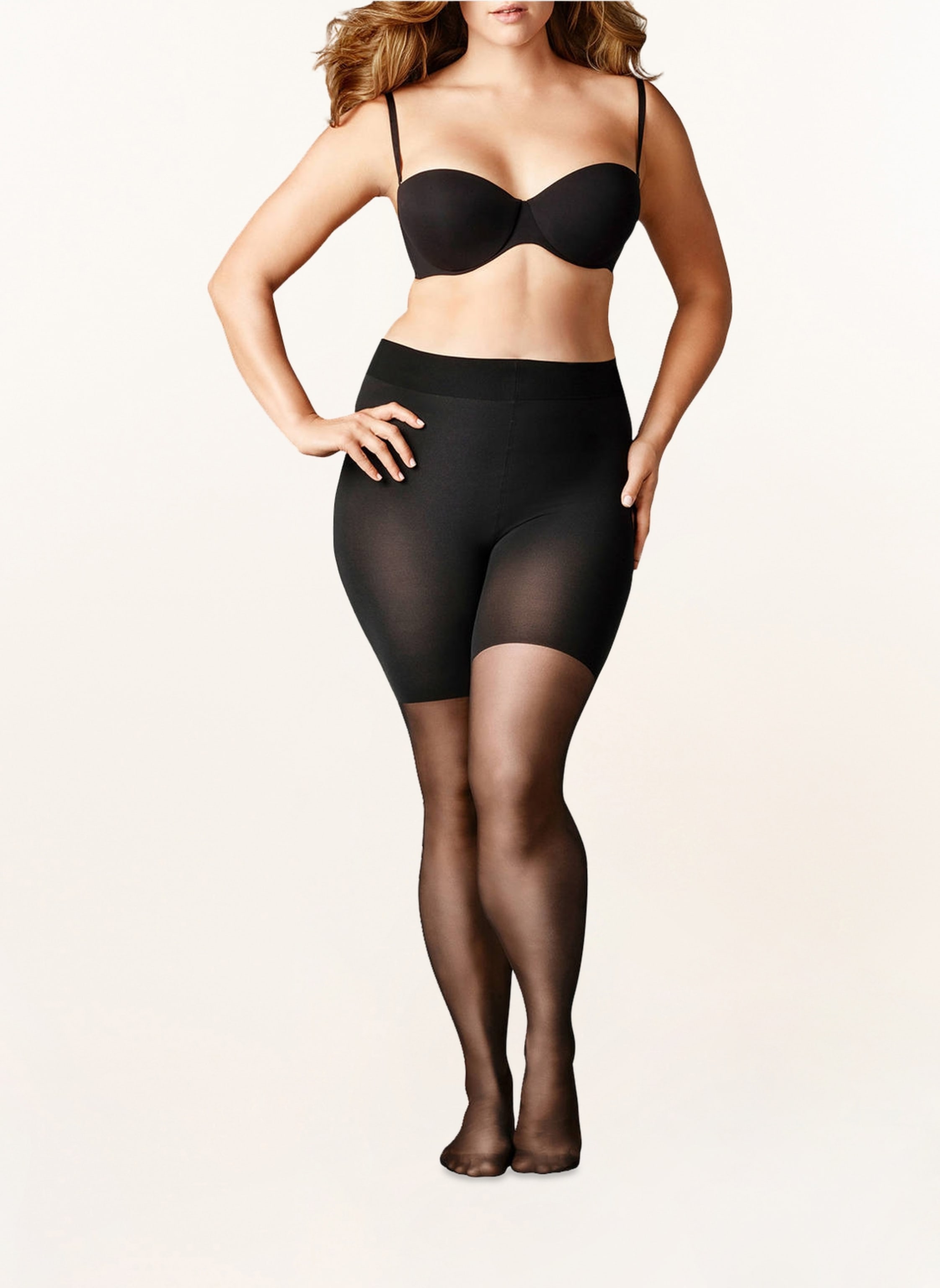 Falke Feinstrumpfhose Beauty Plus schwarz – Bild 2