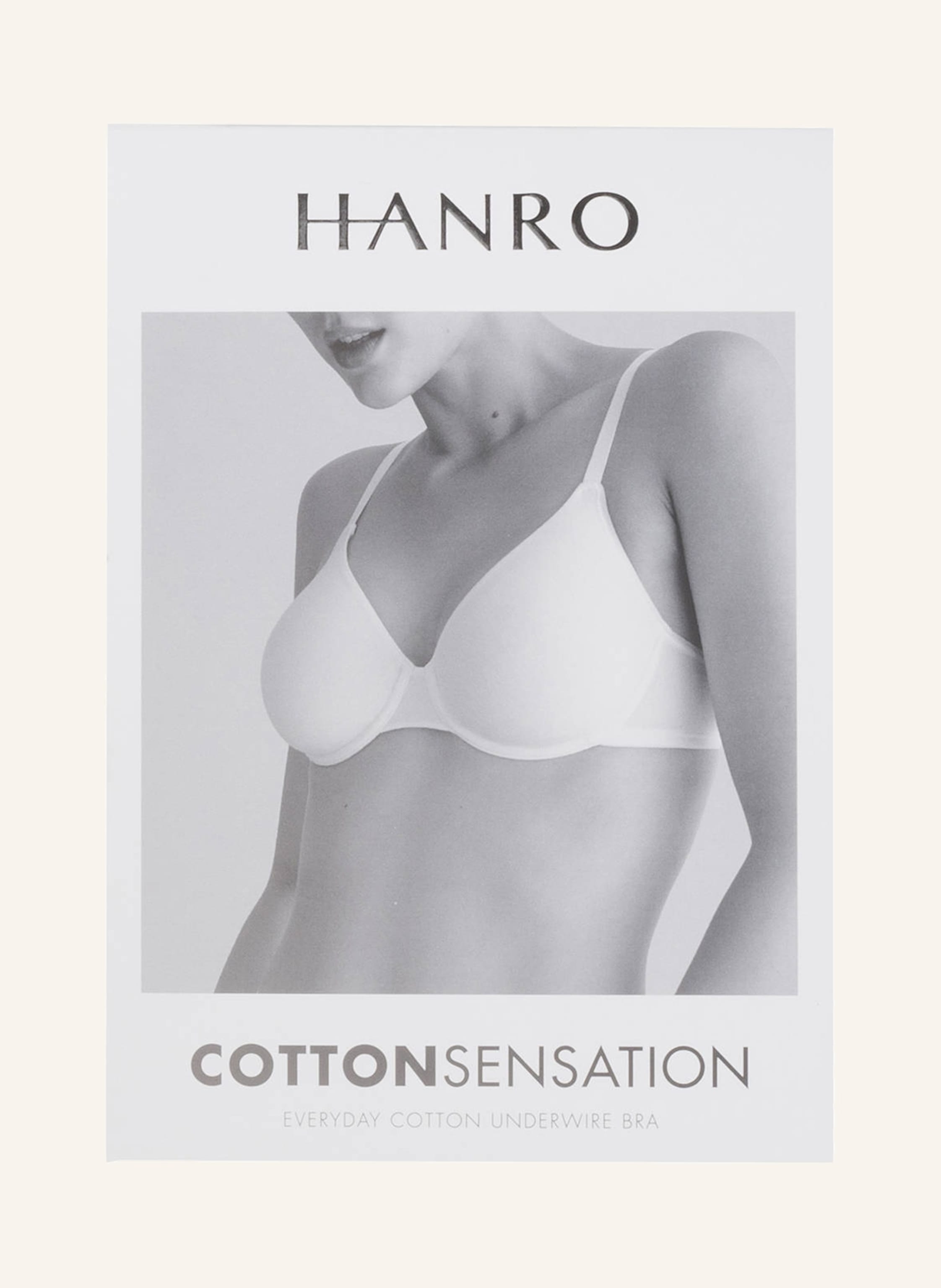 Thumbnail - Hanro Bügel-Bh Cotton Sensation schwarz