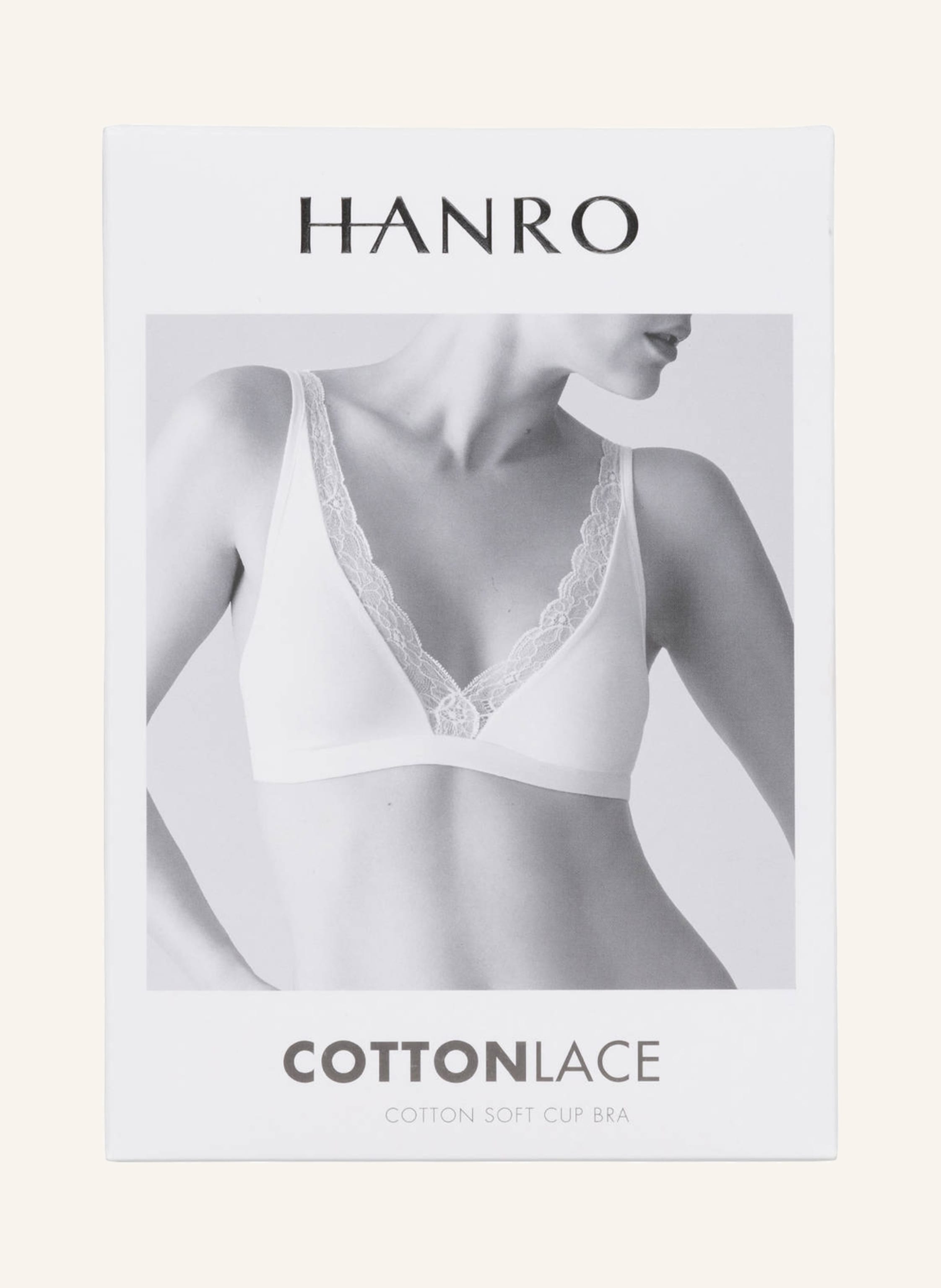 Thumbnail - Hanro Triangel-Bh Cotton Lace weiss
